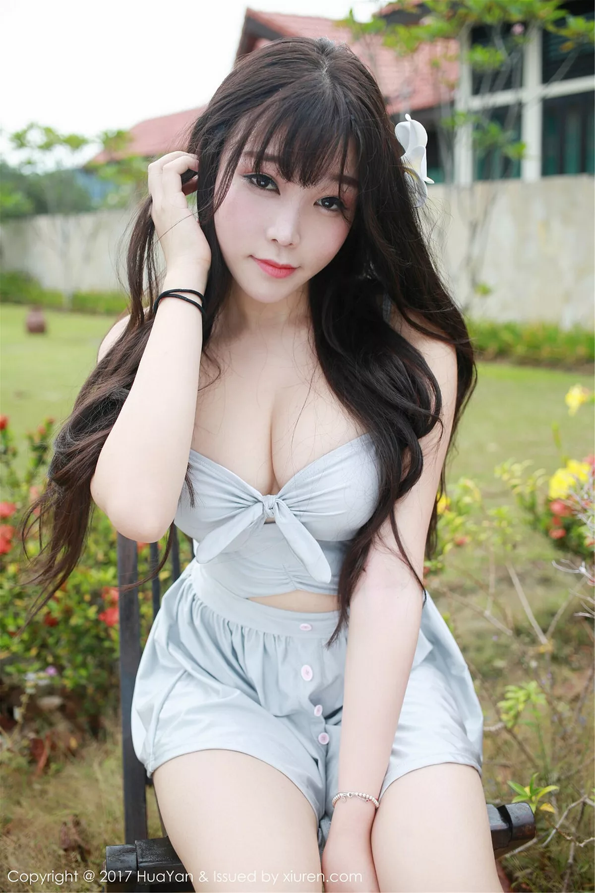 [HuaYan花の颜]第038期芝芝Booty写真 NO.1