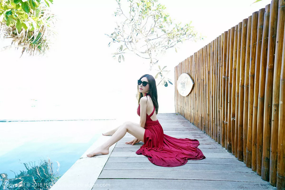 [FeiLin嗲囡囡]第152期周于希写真 NO.9