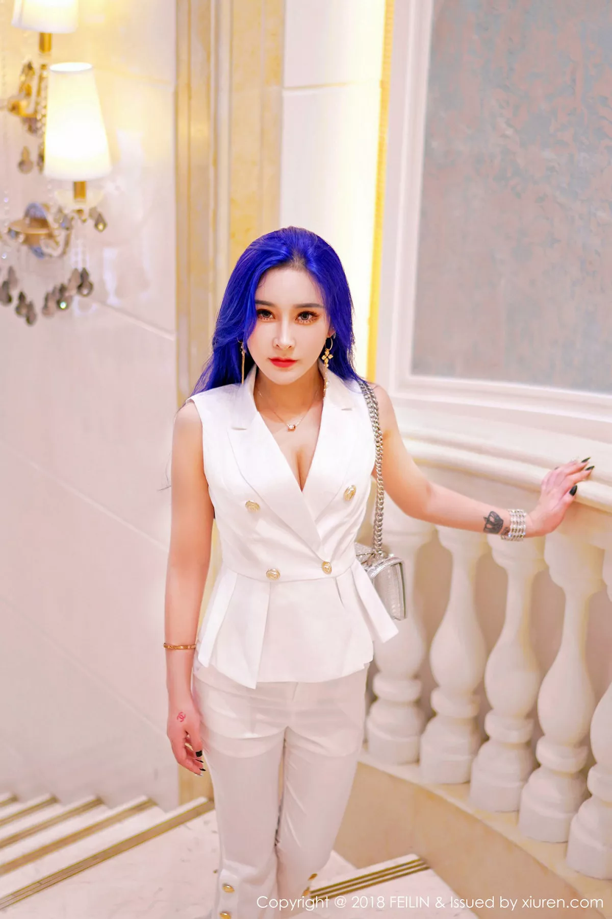 [FeiLin嗲囡囡]第159期喵莫儿写真 NO.10