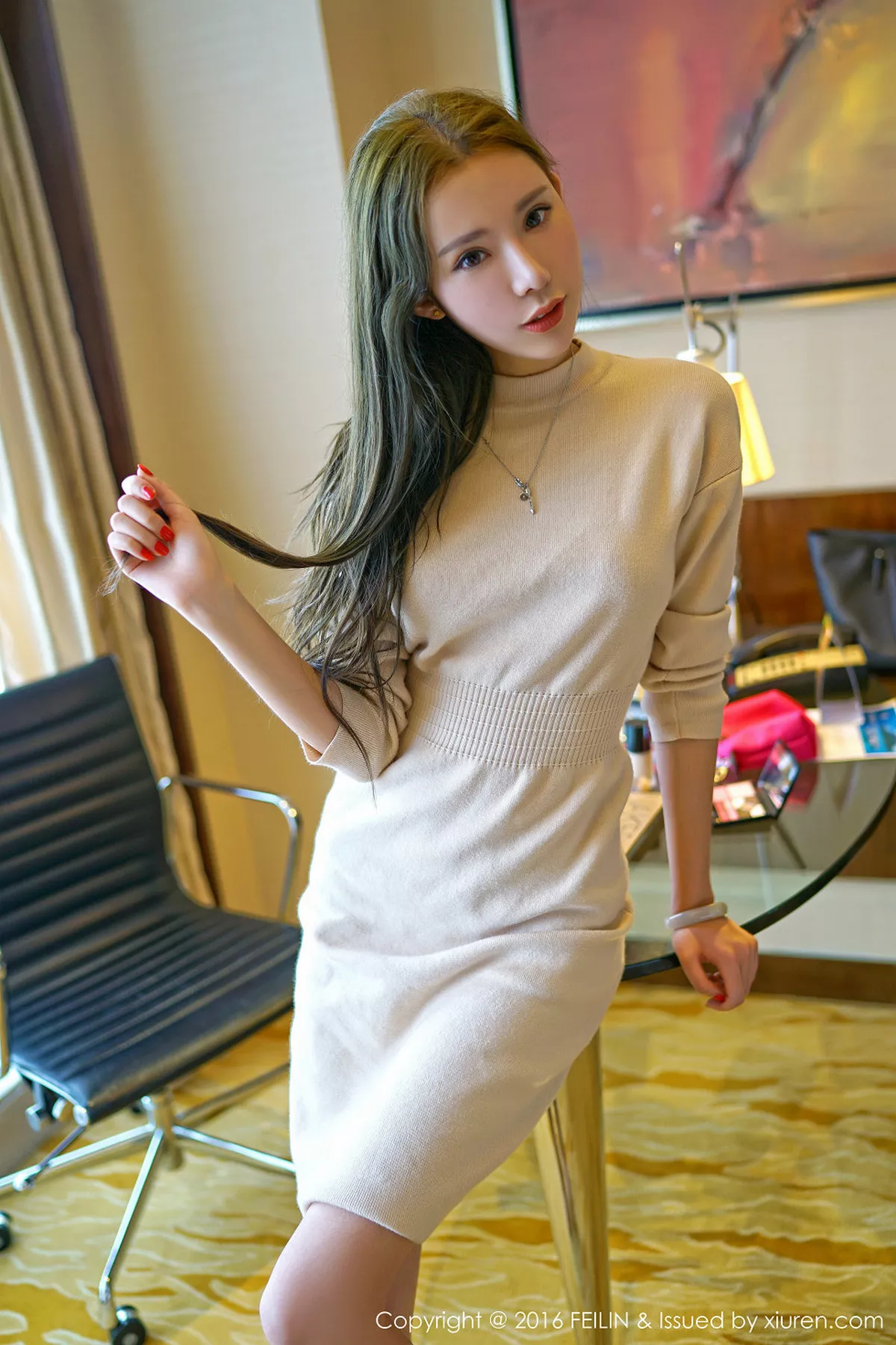 [FeiLin嗲囡囡]第059期萌琪琪写真 NO.8