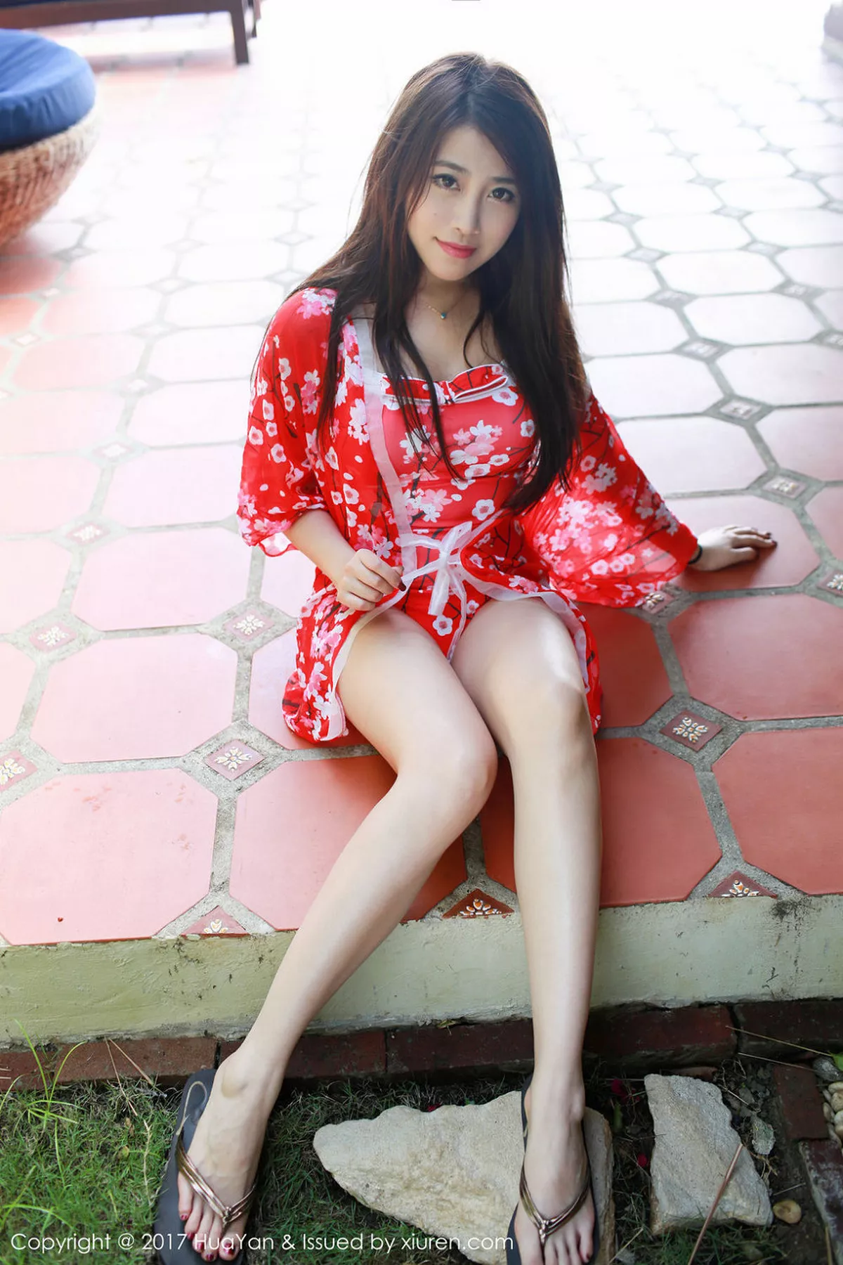 [HuaYan花の颜]第019期许诺Sabrina写真 NO.1