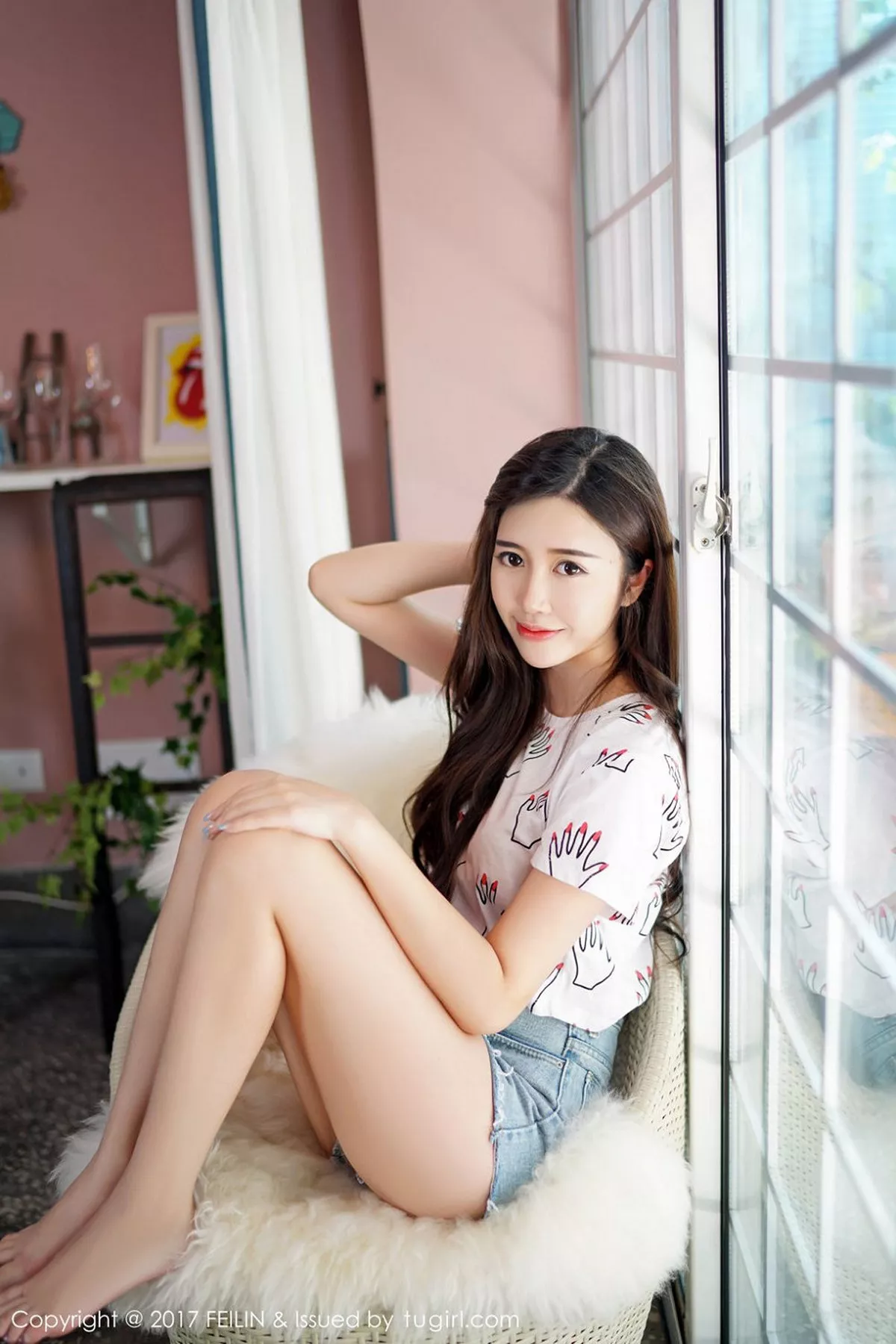 [FeiLin嗲囡囡]第074期方绮言写真 NO.7