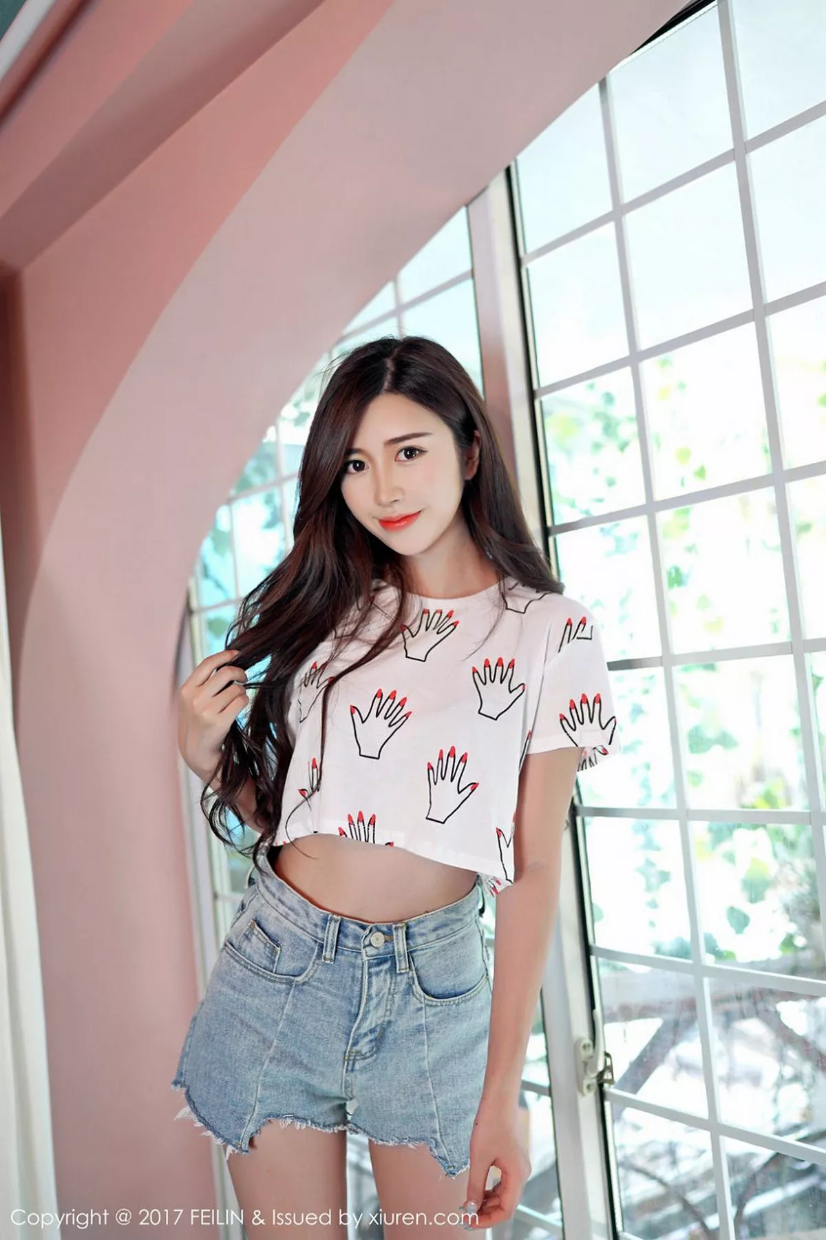[FeiLin嗲囡囡]第074期方绮言写真 NO.12
