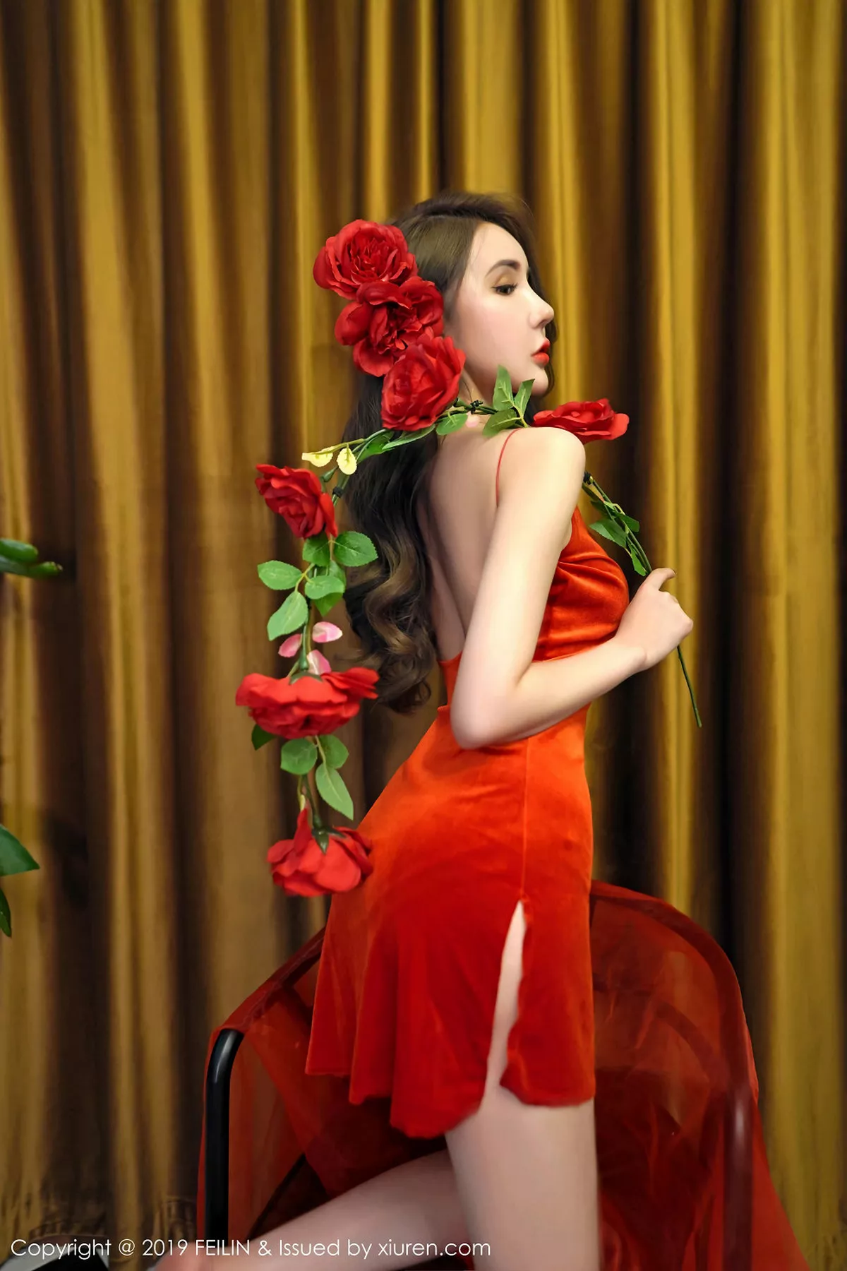 [FEILIN嗲囡囡] 2019.08.09 VOL.200 伍月may [50P] NO.9