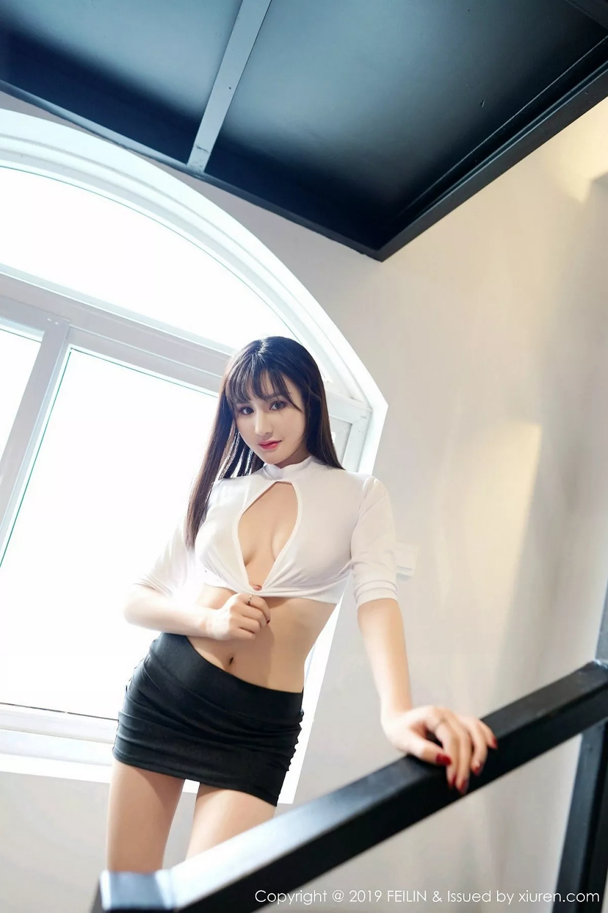 [FEILIN嗲囡囡] 2019.10.09 VOL.210 Celina青妍 [50P] NO.7