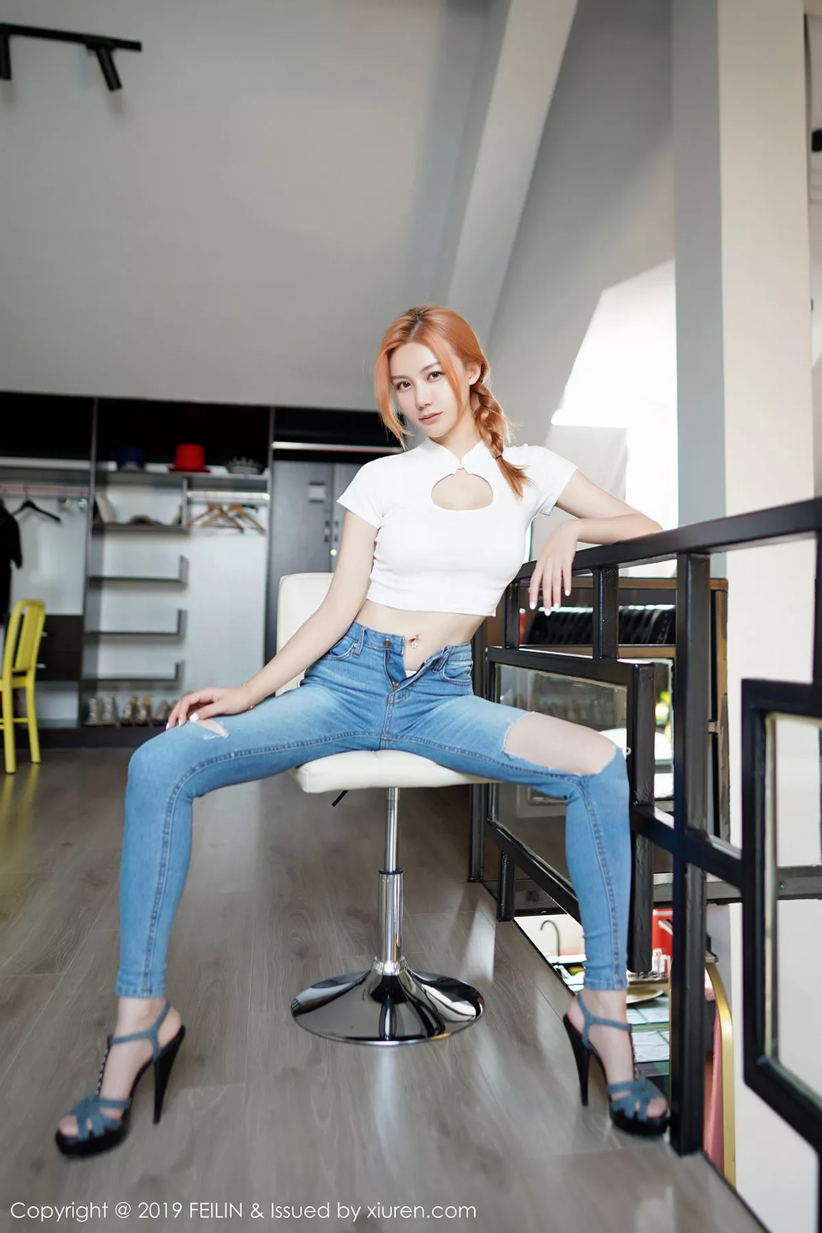 [FEILIN嗲囡囡] 2019.10.30 VOL.212 爱丽儿 [49P] NO.10