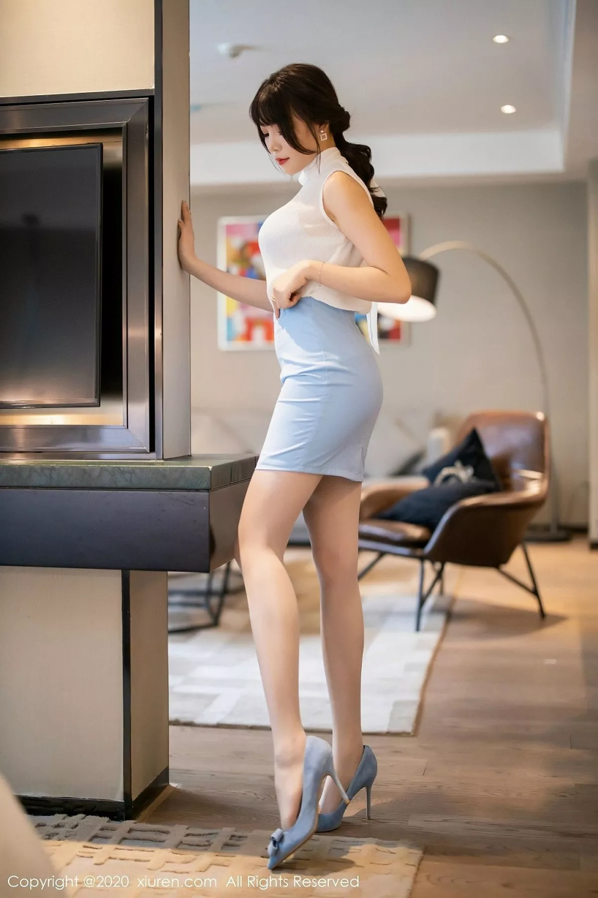 [XiuRen秀人网] 2020.03.27 No.2107 芝芝Booty [100P] NO.8