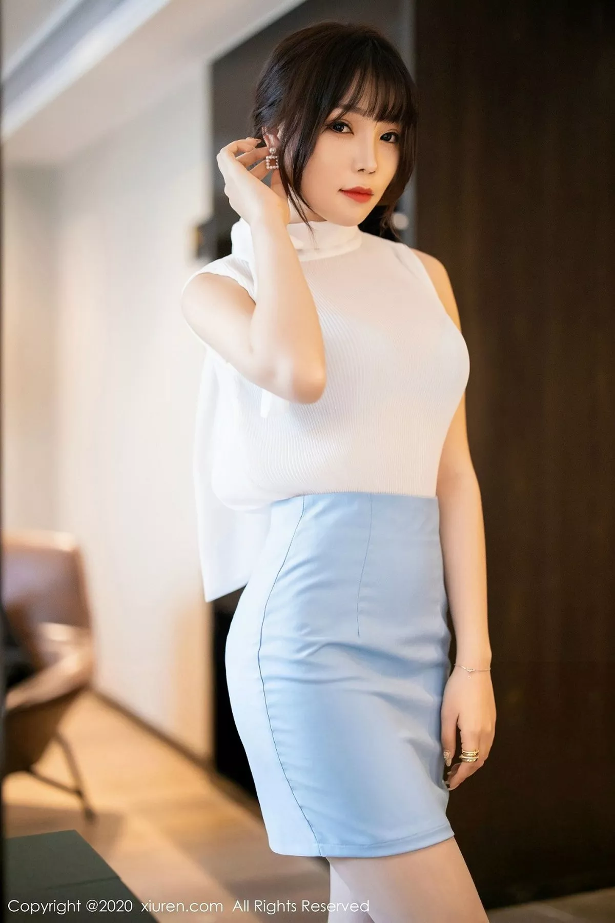 [XiuRen秀人网] 2020.03.27 No.2107 芝芝Booty [100P] NO.7