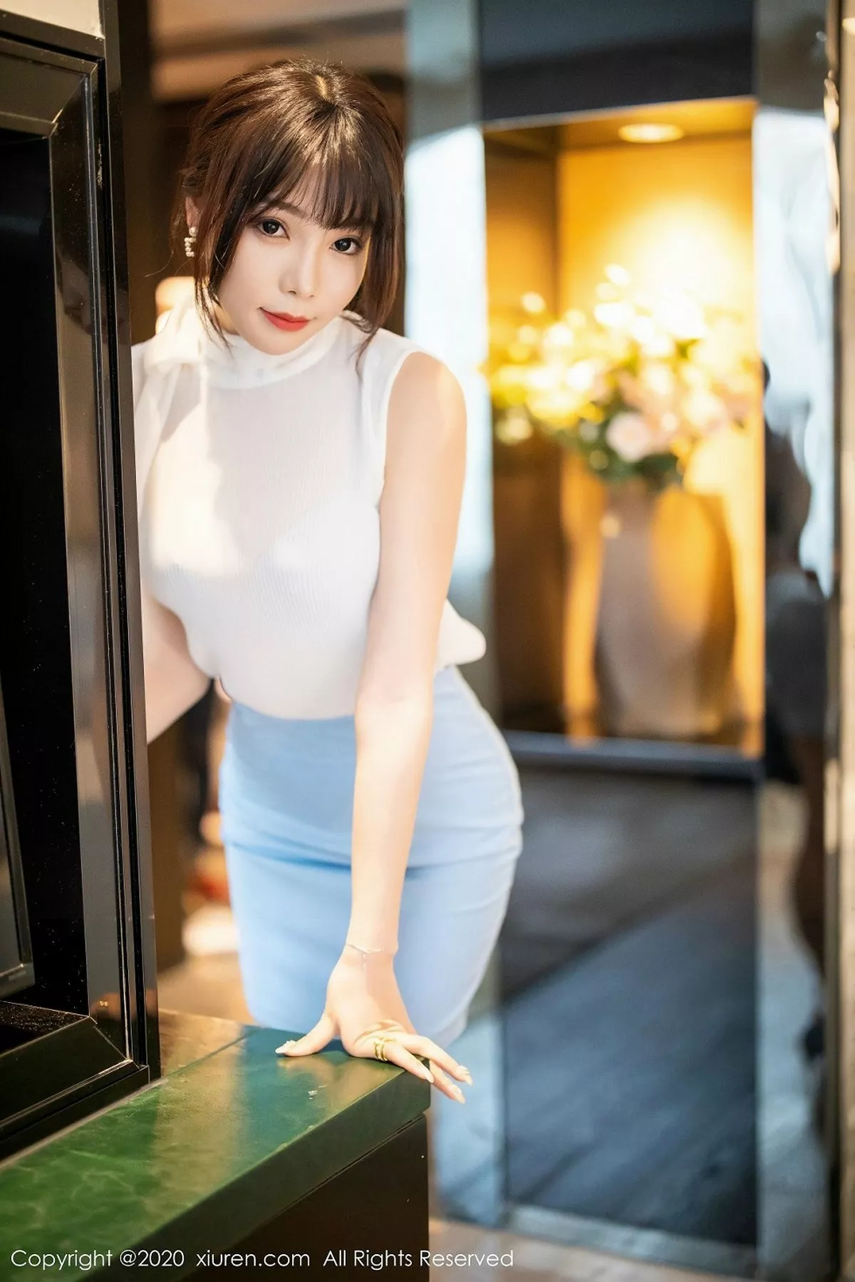 [XiuRen秀人网] 2020.03.27 No.2107 芝芝Booty [100P] NO.9