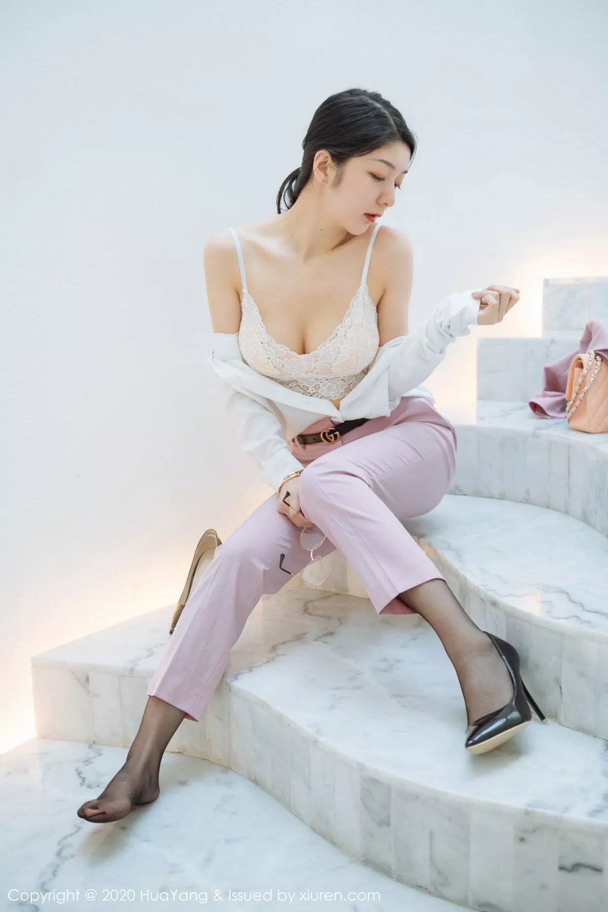 [HuaYang花漾写真] 2020.07.15 VOL.255 Angela小热巴 [60P] NO.8