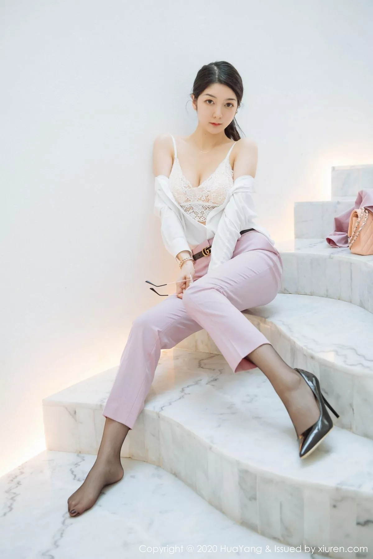 [HuaYang花漾写真] 2020.07.15 VOL.255 Angela小热巴 [60P] NO.7