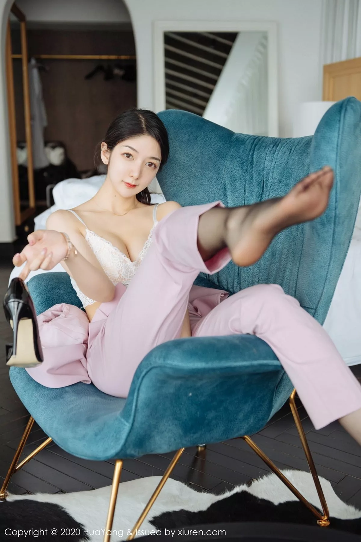 [HuaYang花漾写真] 2020.07.15 VOL.255 Angela小热巴 [60P] NO.12