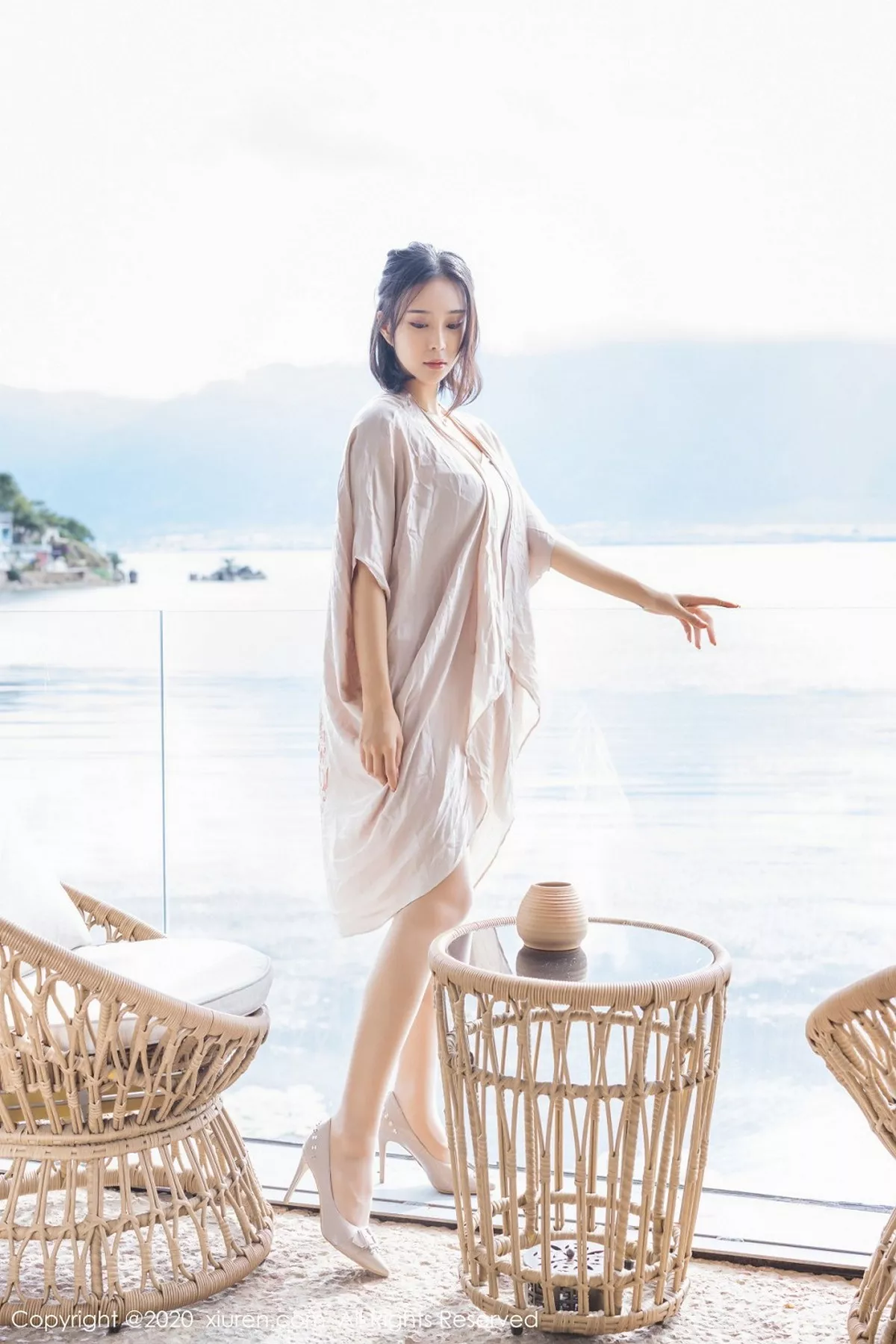 [XiuRen秀人网] 2020.08.11 No.2426 蓝夏 Akasha [46P] NO.1