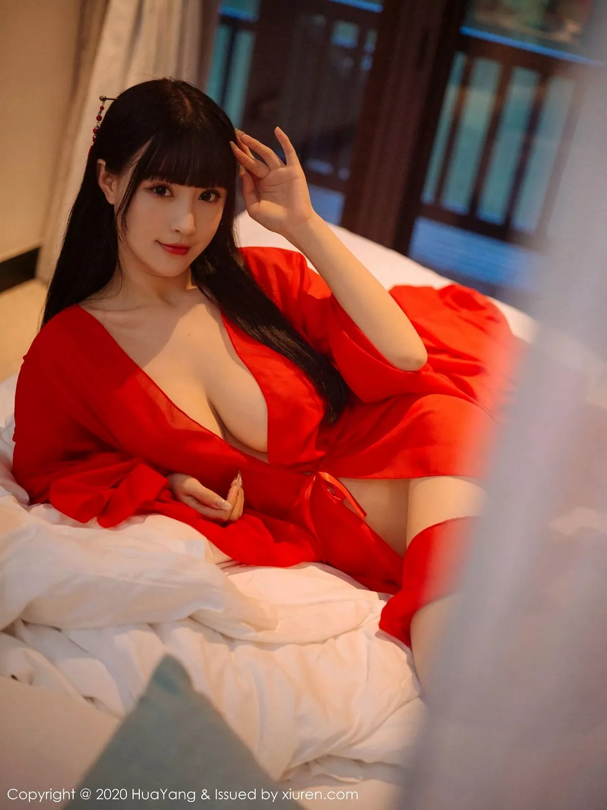 [HuaYang花漾写真] 2020.10.30 VOL.310 朱可儿Flower [70P] NO.6