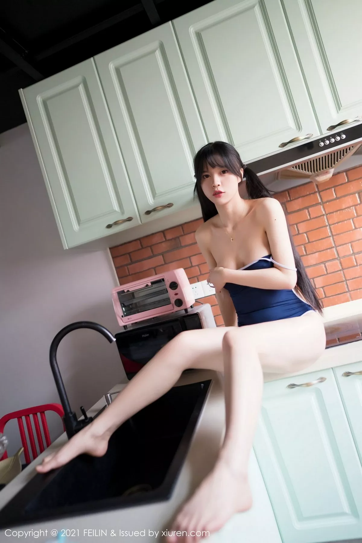 [FEILIN嗲囡囡] 2021.01.25 No.371 桃香子 [48P] NO.9