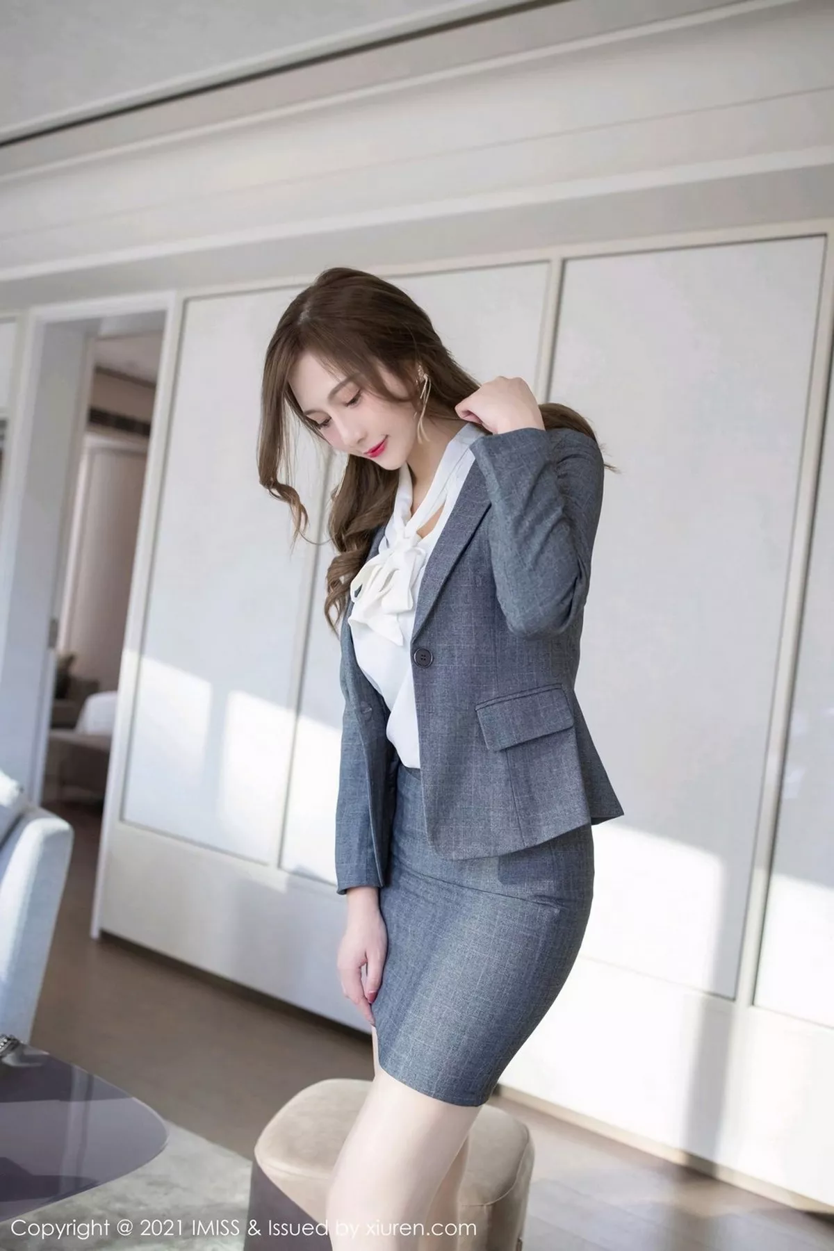 [IMISS爱蜜社] 2021.01.29 VOL.548 Lavinia肉肉 [58P] NO.8