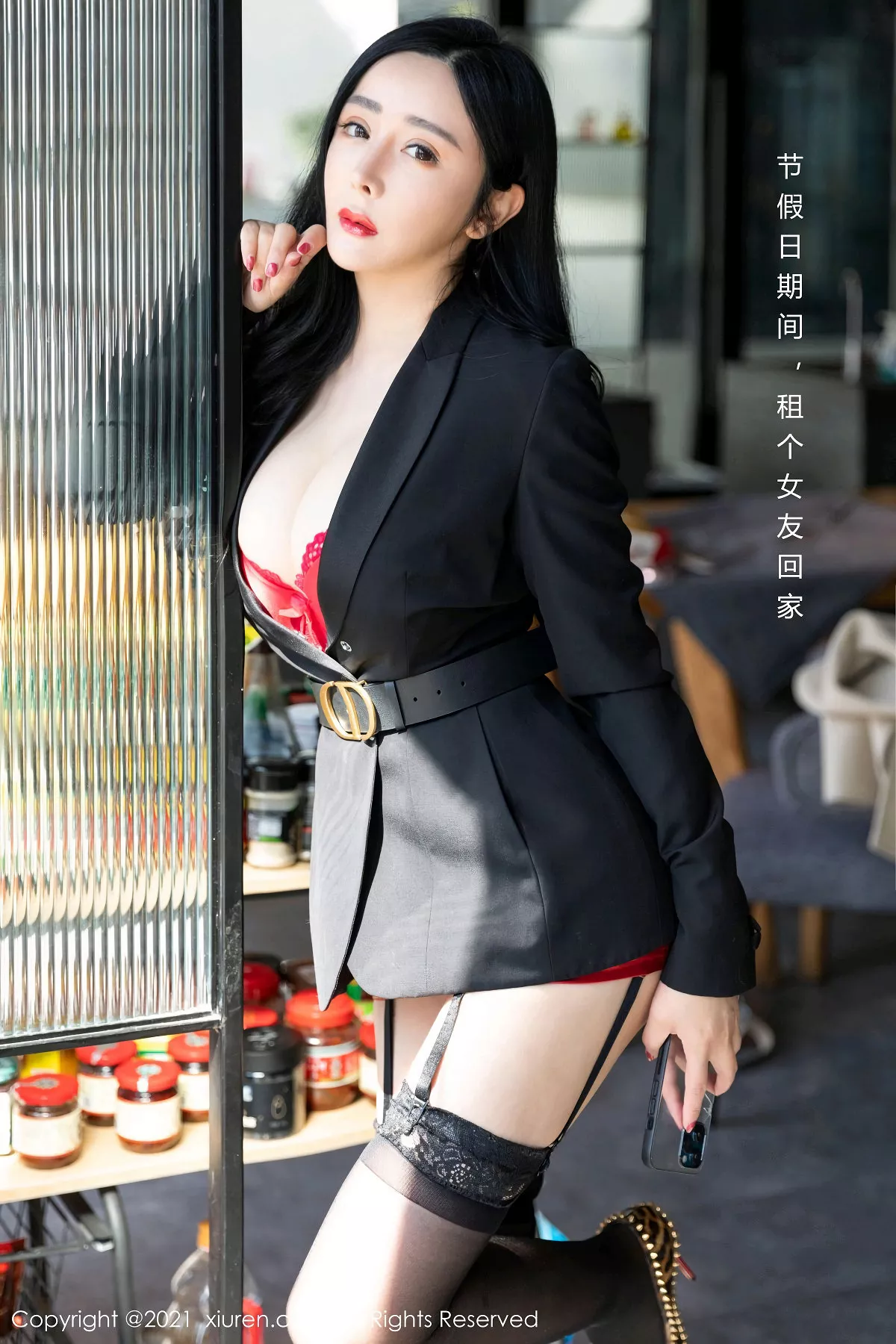 [XiuRen秀人网] 2021.03.01 No.3148 允爾 蕾丝 吊袜 [58P] NO.1
