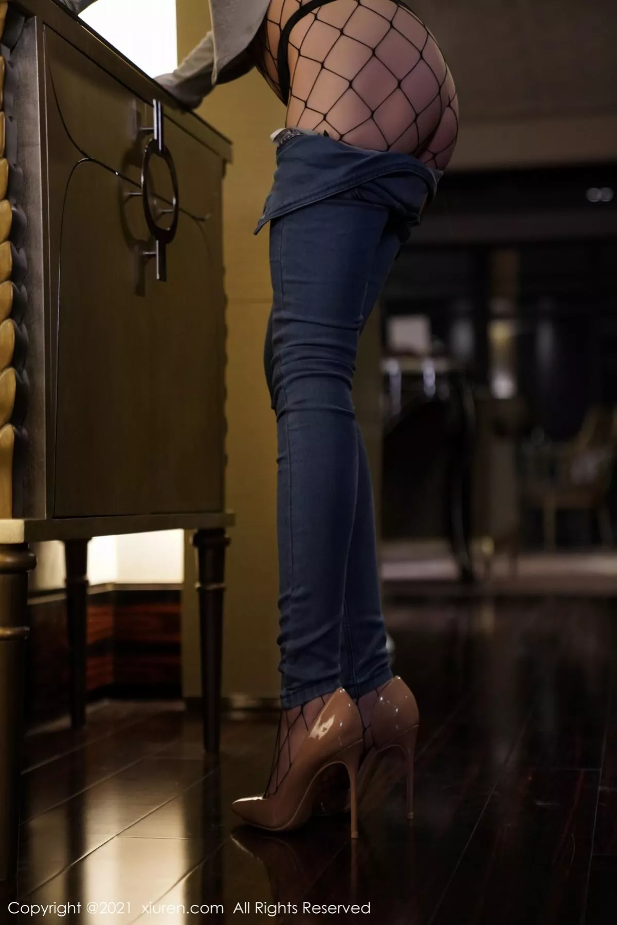 [XiuRen秀人网] 2021.03.05 No.3168 Lucky沈欢欣 网袜 [56P] NO.8
