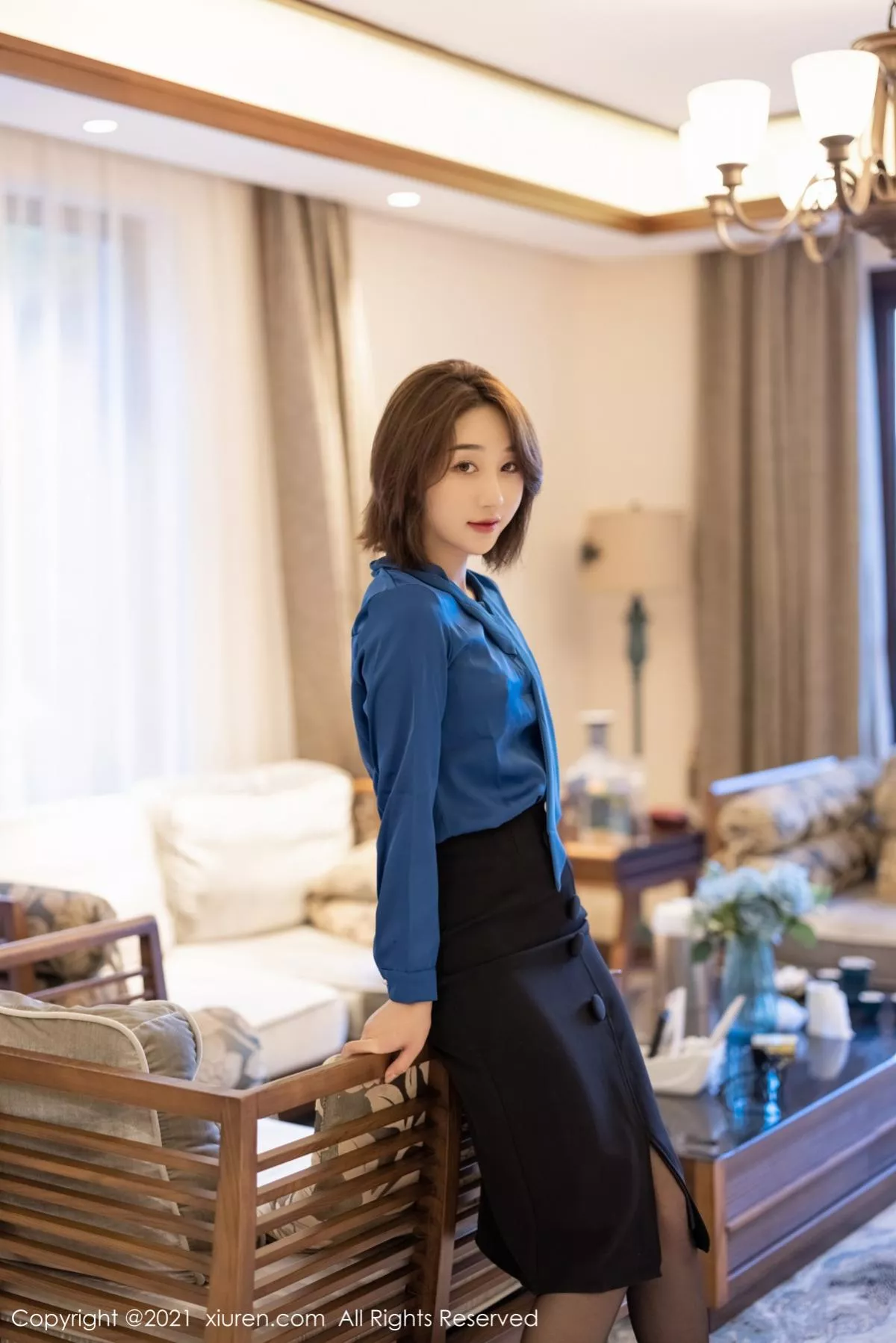 [XiuRen秀人网] 2021.03.09 No.3182 九月生_ 黑丝美腿 [47P] NO.10