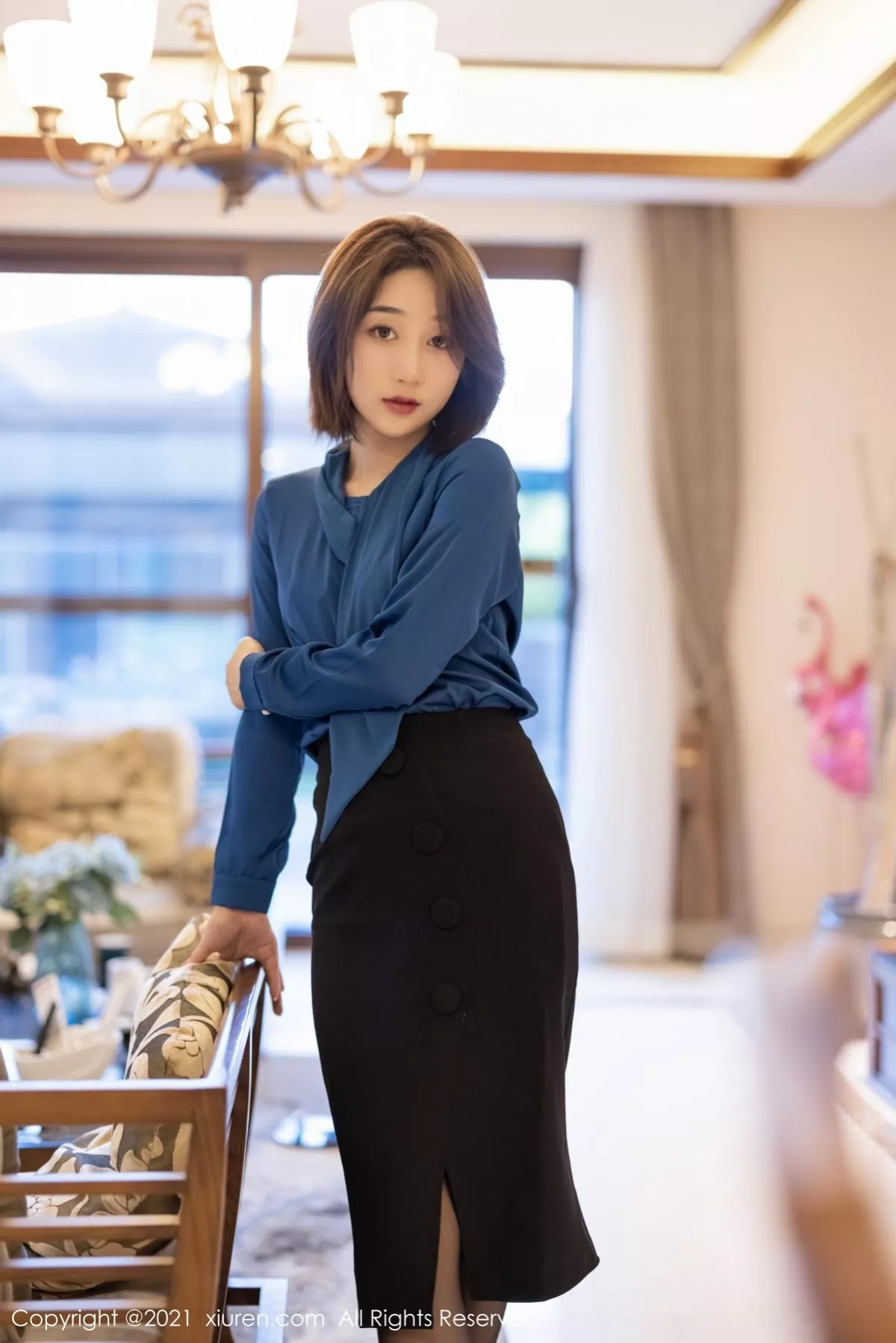 [XiuRen秀人网] 2021.03.09 No.3182 九月生_ 黑丝美腿 [47P] NO.11