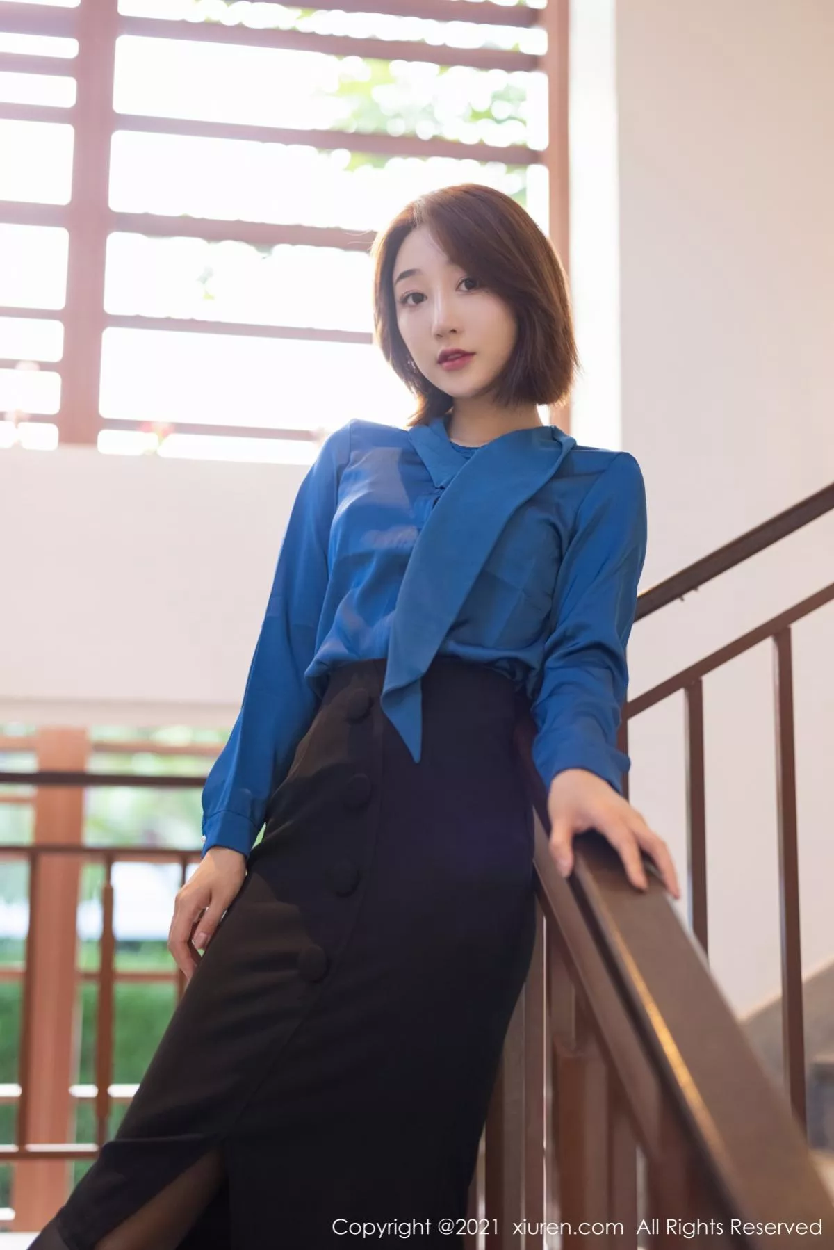 [XiuRen秀人网] 2021.03.09 No.3182 九月生_ 黑丝美腿 [47P] NO.2