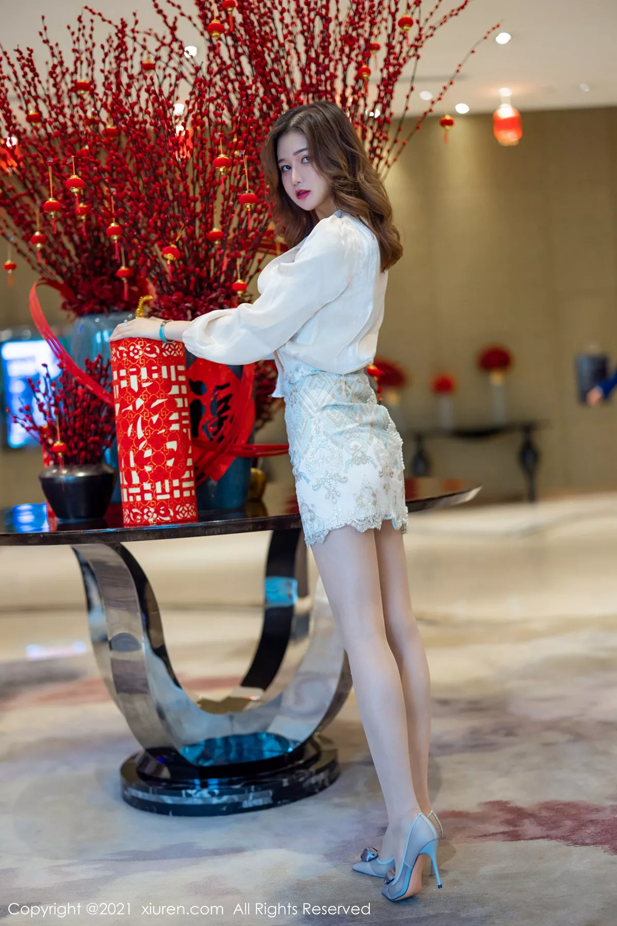 [XiuRen秀人网] 2021.03.17 No.3211 芷萱mimi 丝袜 美腿 [62P] NO.4