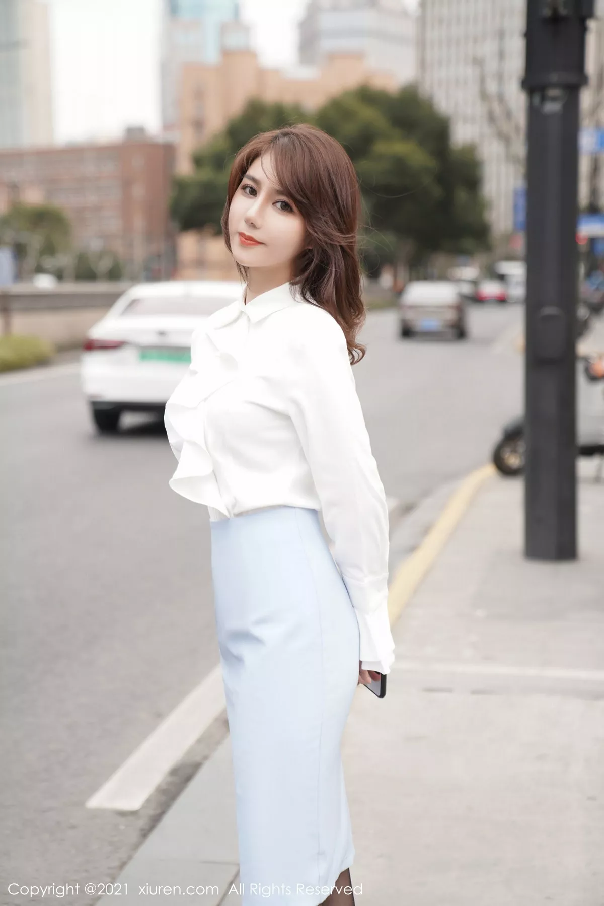 [XiuRen秀人网] 2021.03.17 No.3210 fairy如歌 黑丝 美腿 [80P] NO.9