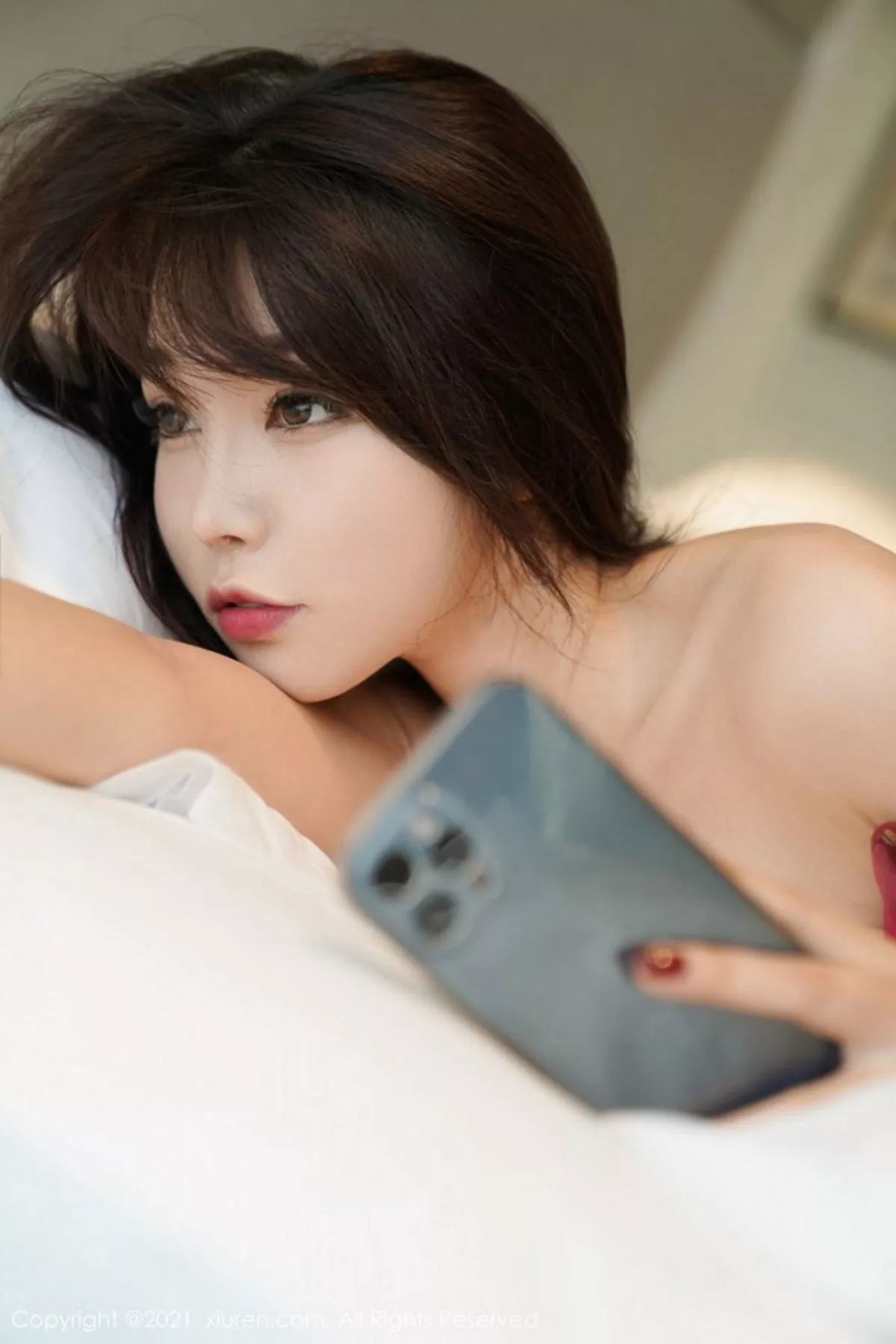 [XiuRen秀人网] 2021.02.19 No.3110 芝芝Booty 猩红的睡衣的女友 [88P] NO.8