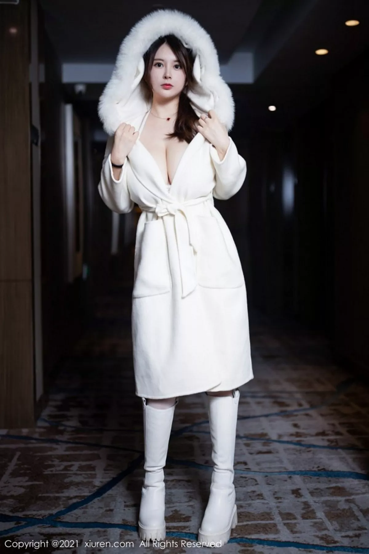 [XiuRen秀人网] 2021.02.22 No.3121 奶油妹妹 童颜巨乳 [45P] NO.1