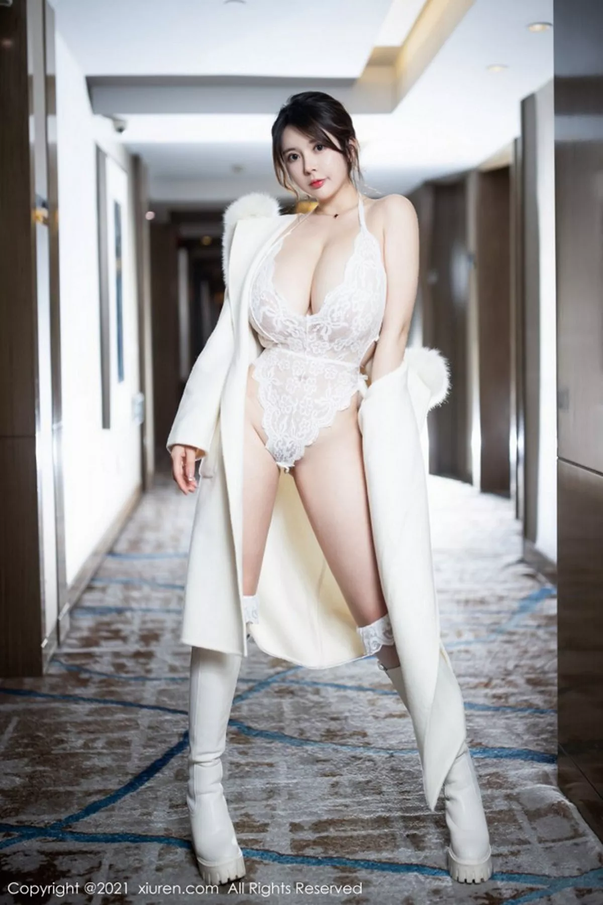 [XiuRen秀人网] 2021.02.22 No.3121 奶油妹妹 童颜巨乳 [45P] NO.5