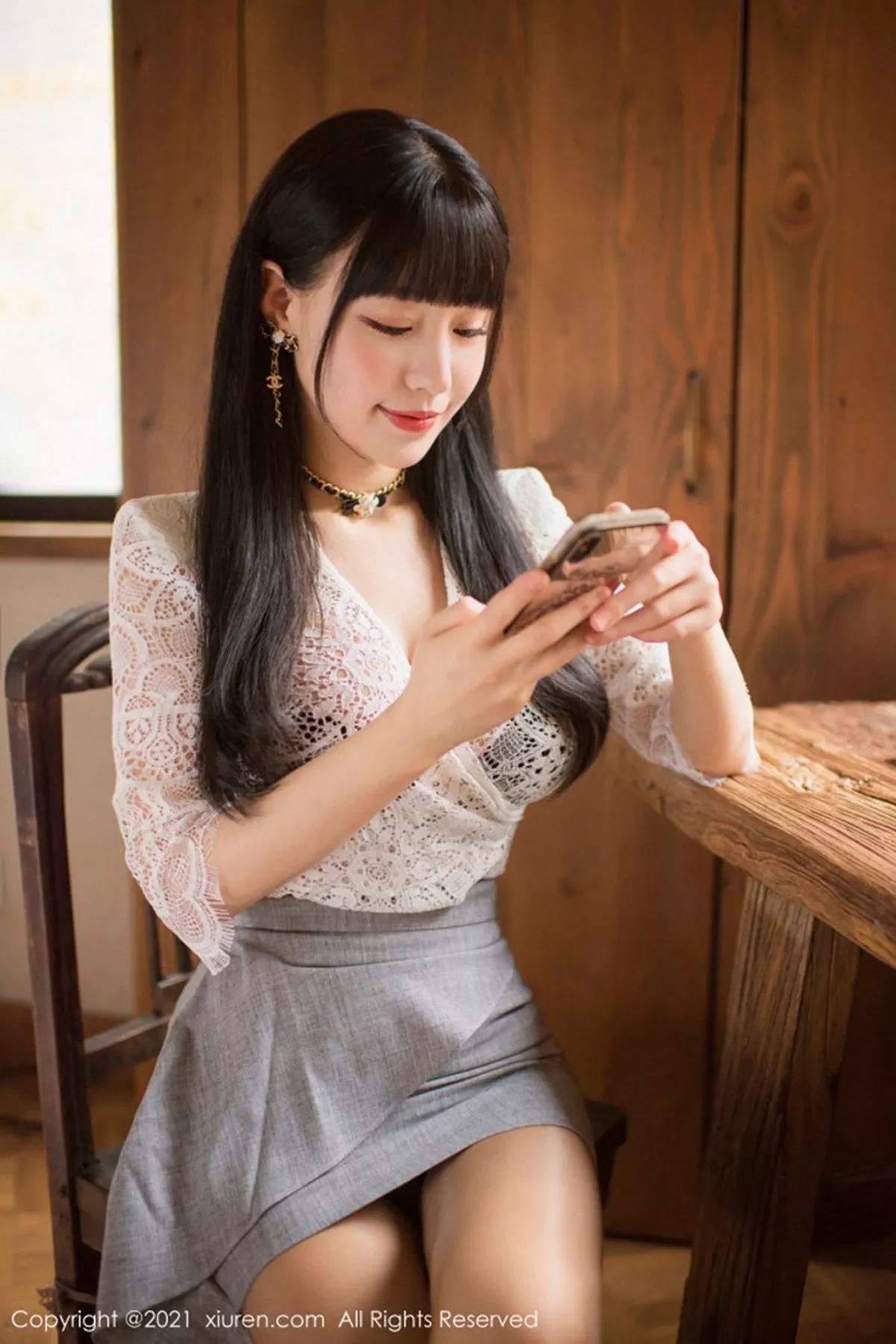 [XiuRen秀人网] 2021.02.23 No.3125 朱可儿Flower 丝袜撕扯 [51P] NO.1