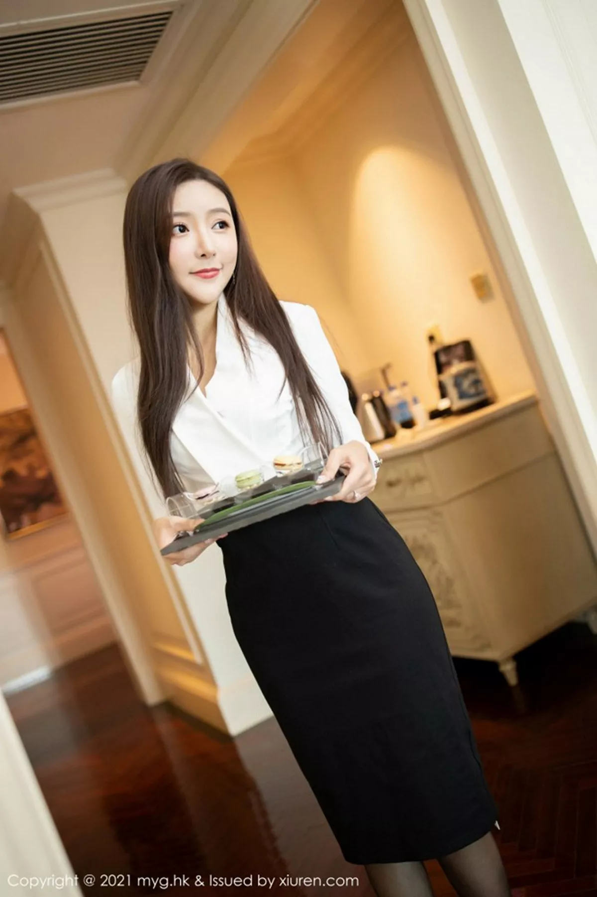 [MyGirl美媛馆] 2021.02.23 VOL.492 王馨瑶yanni 秘书 黑丝 [88P] NO.8