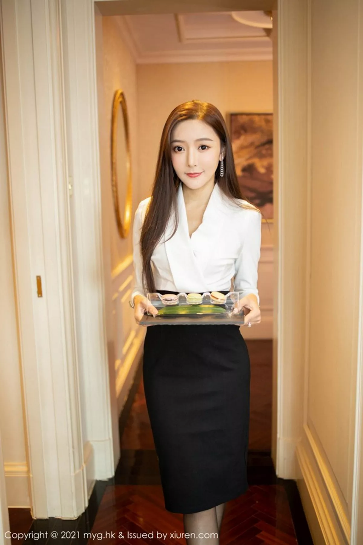 [MyGirl美媛馆] 2021.02.23 VOL.492 王馨瑶yanni 秘书 黑丝 [88P] NO.1