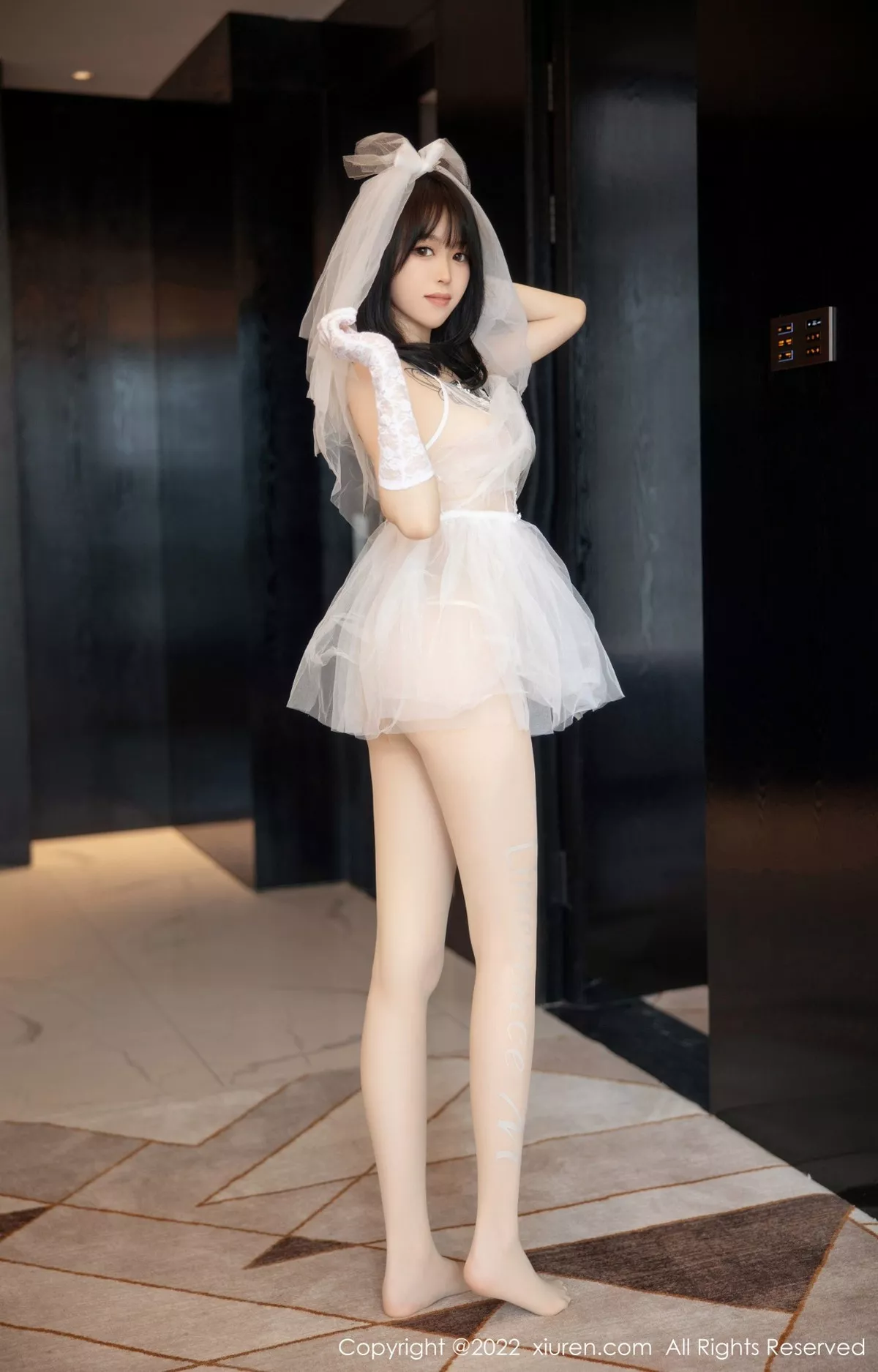 [XiuRen秀人网] 2022.06.30 No.5212 奶瓶. 婚纱服美腿 [89P] NO.6