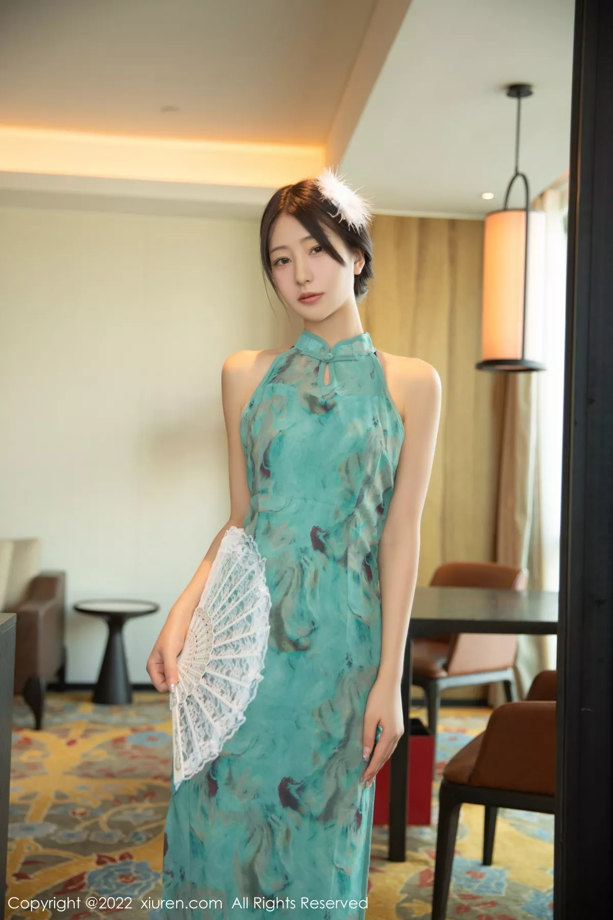 [XiuRen秀人网] 2022.07.01 No.5214 熊小诺 旗袍美腿 [84P] NO.6