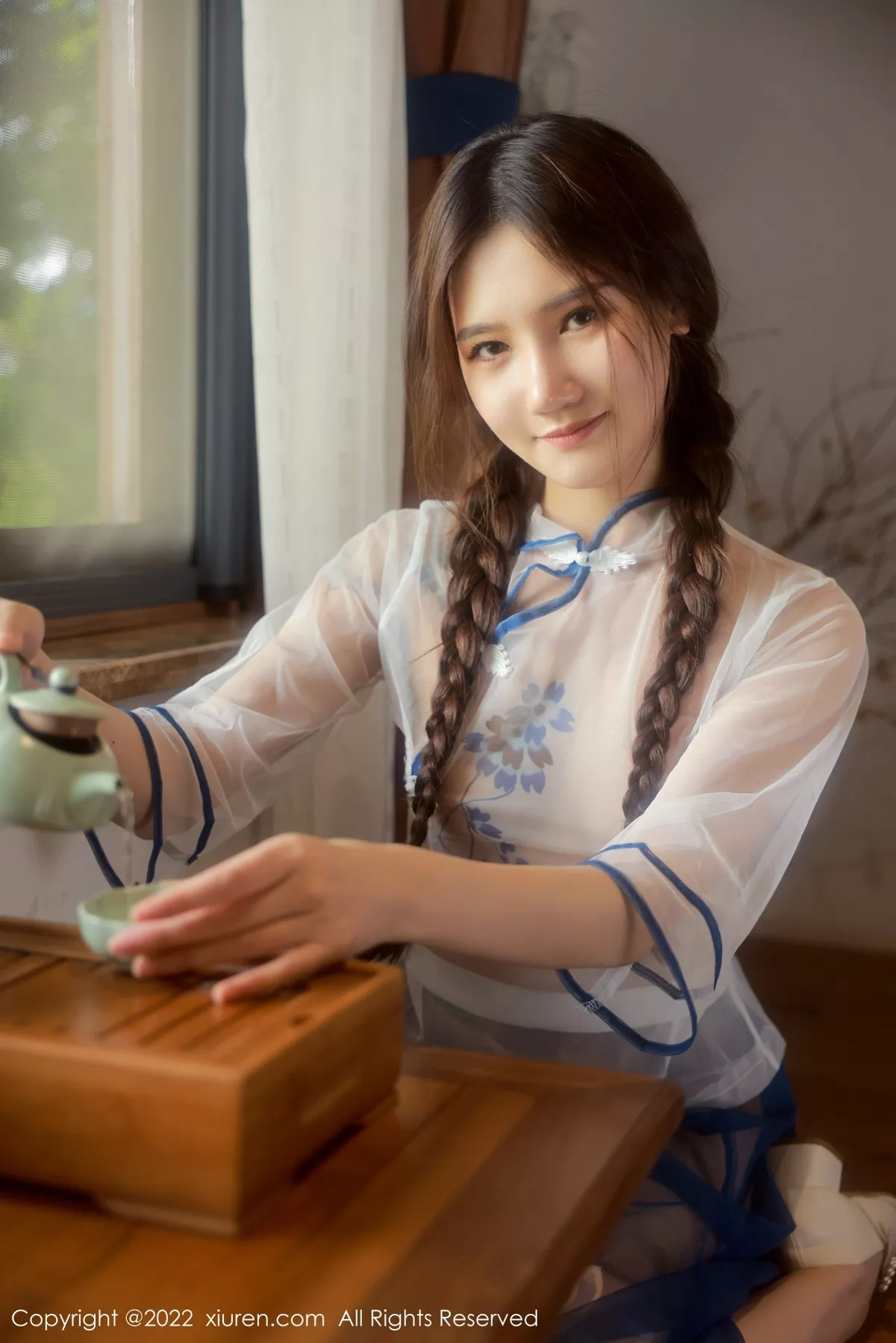 [XiuRen秀人网] 2022.07.18 No.5287 古月小同学 古装美腿 [54P] NO.5