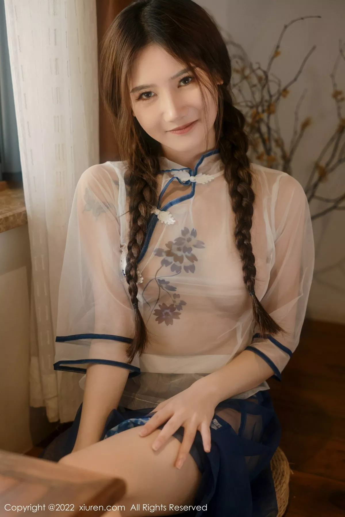 [XiuRen秀人网] 2022.07.18 No.5287 古月小同学 古装美腿 [54P] NO.6