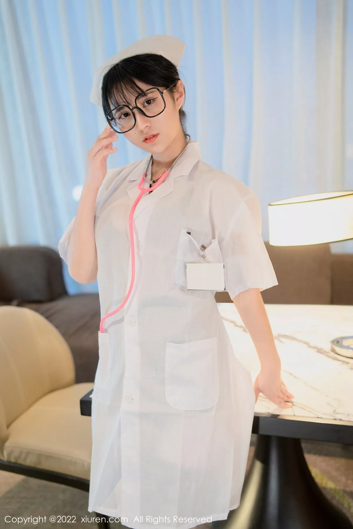 [XiuRen秀人网] 2022.06.29 No.5202 久久Aimee 黑丝美臀 [62P] NO.7