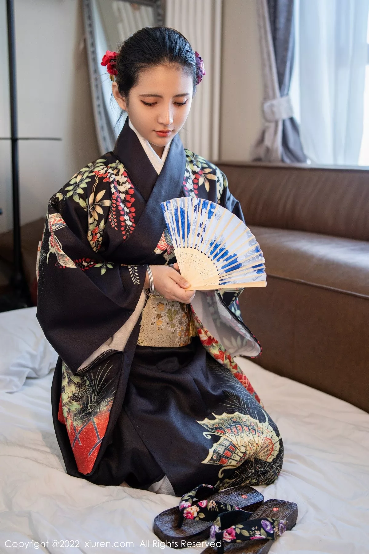 [XiuRen秀人网] 2022.07.21 No.5309 久久Aimee 和服美臀 [62P] NO.4