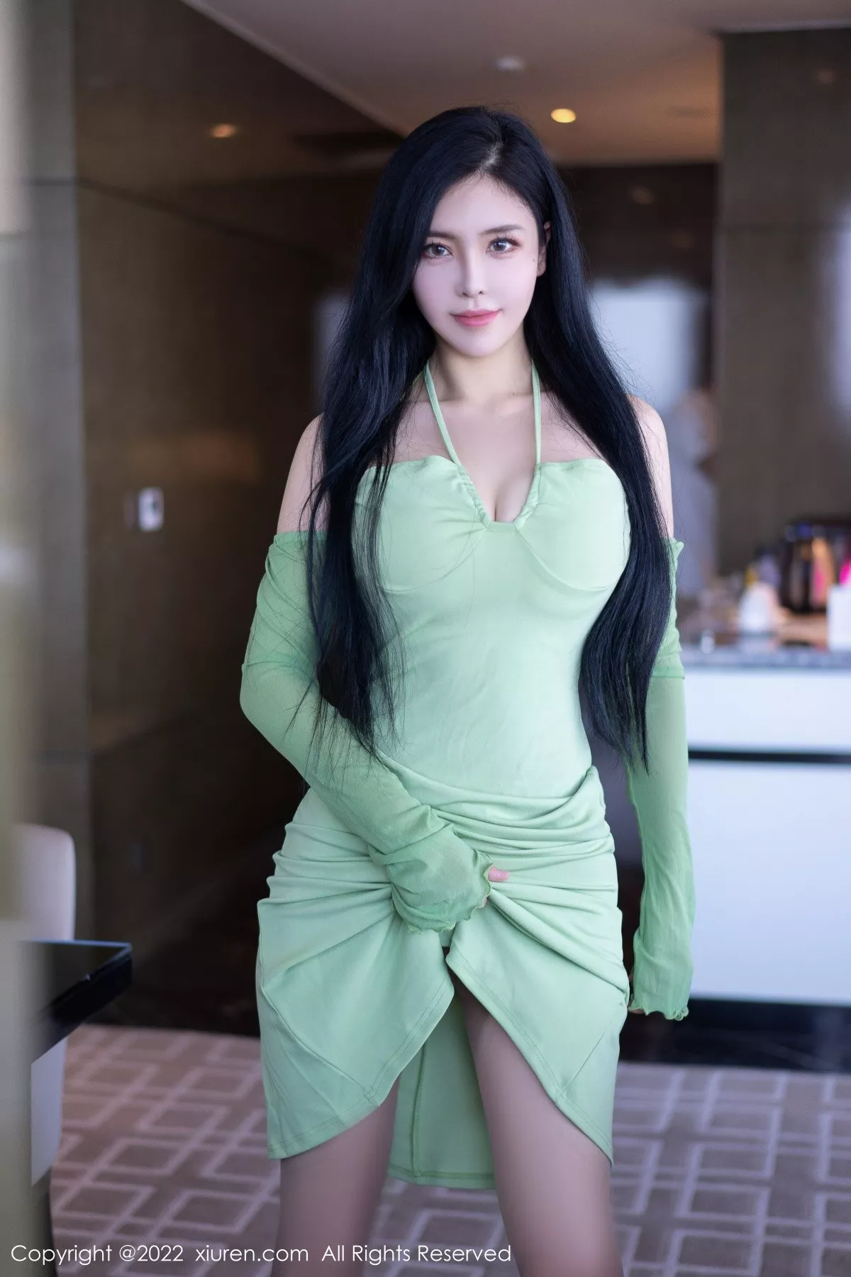 [XiuRen秀人网] 2022.07.29 No.5357 刘钰儿 美臀丝袜 [81P] NO.4