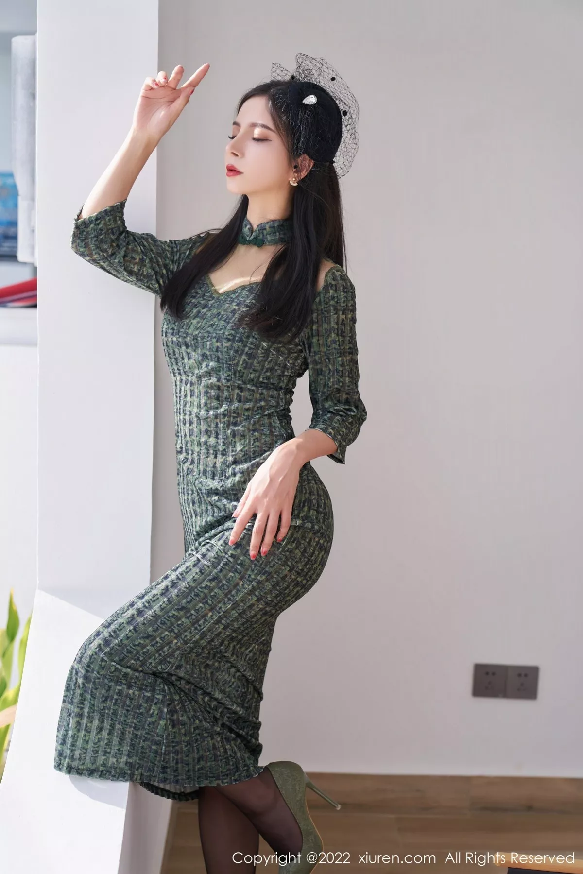 [XiuRen秀人网] 2022.08.02 No.5373 小蛮妖Yummy 美臀黑丝 [77P] NO.8