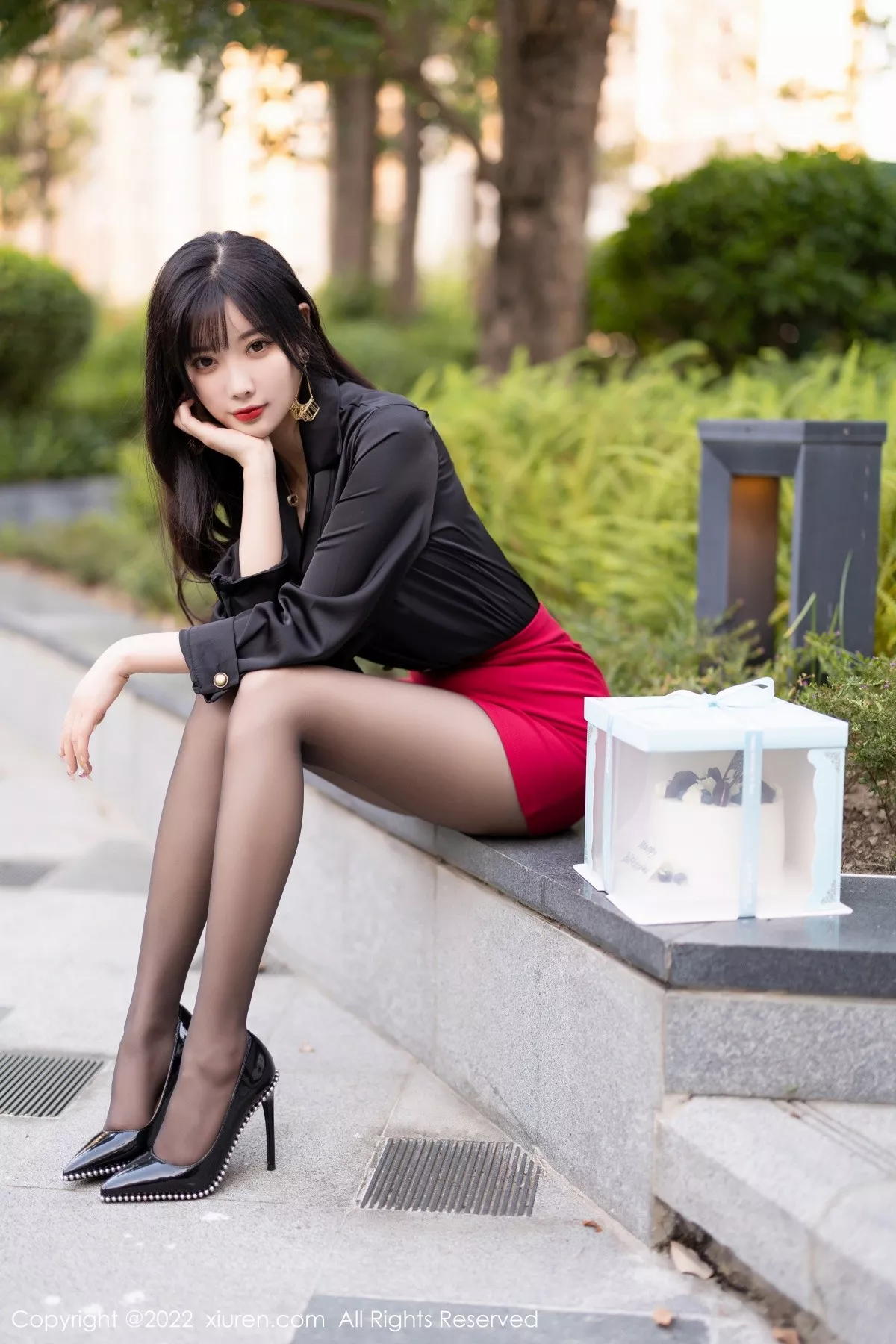 [XiuRen秀人网] 2022.08.04 No.5390 杨晨晨Yome 黑丝美腿 [82P] NO.6