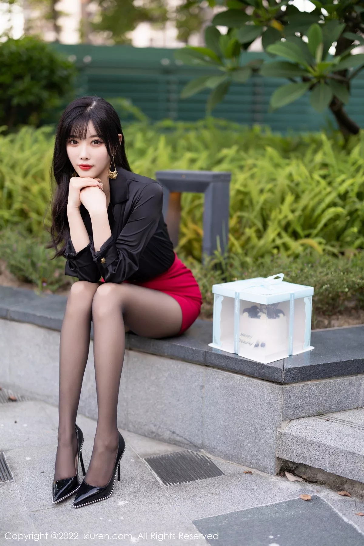 [XiuRen秀人网] 2022.08.04 No.5390 杨晨晨Yome 黑丝美腿 [82P] NO.7