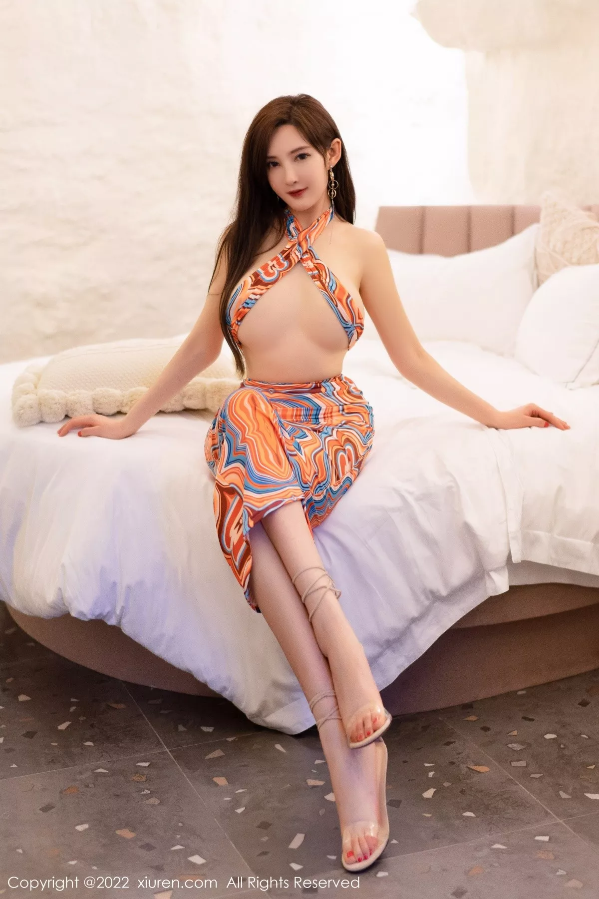 [XiuRen秀人网] 2022.08.05 No.5398 奶瓶土肥圆矮挫丑黑穷 美臀长裙 [71P] NO.4