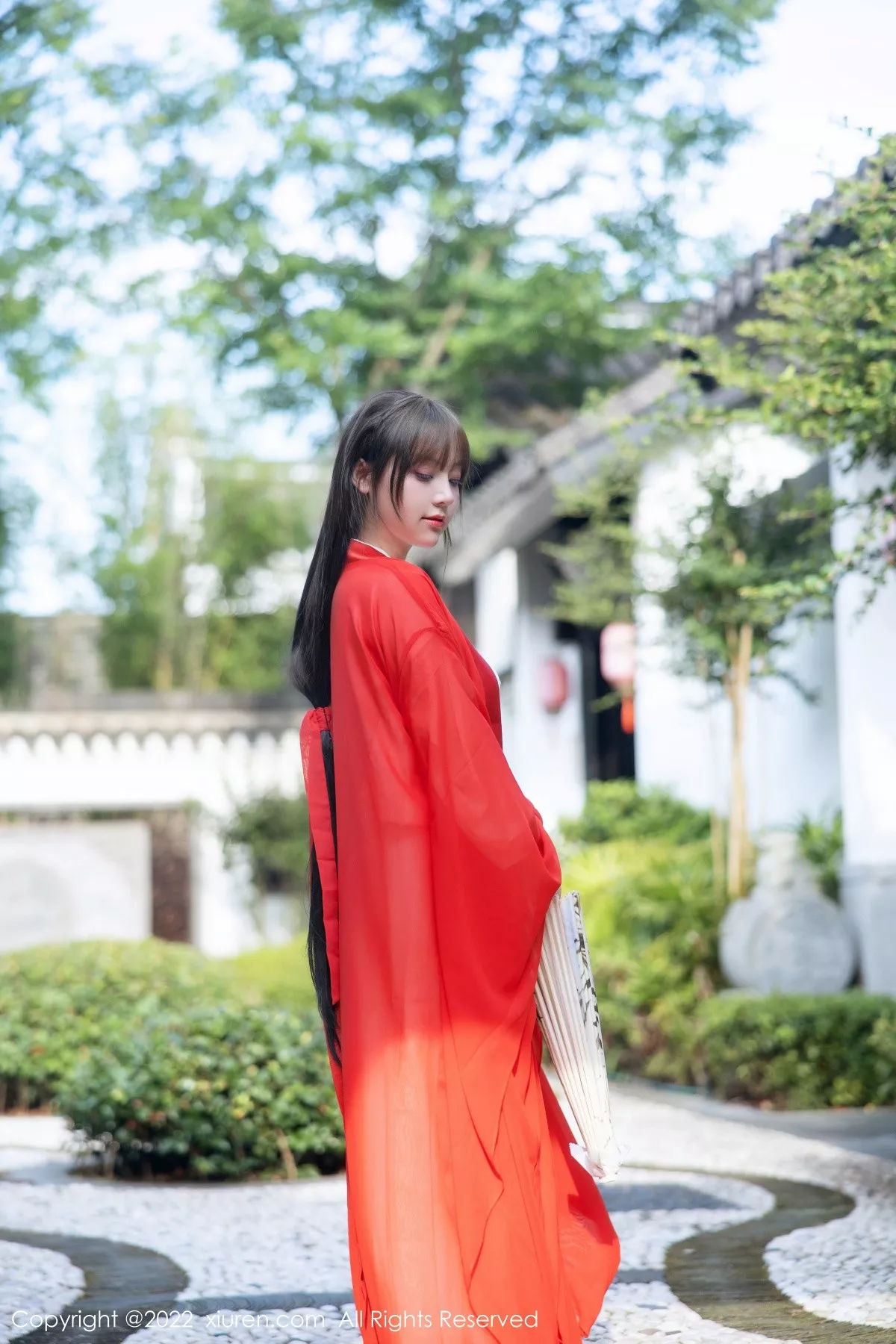 [XiuRen秀人网] 2022.08.10 No.5414 豆瓣酱 古装美臀 [80P] NO.9