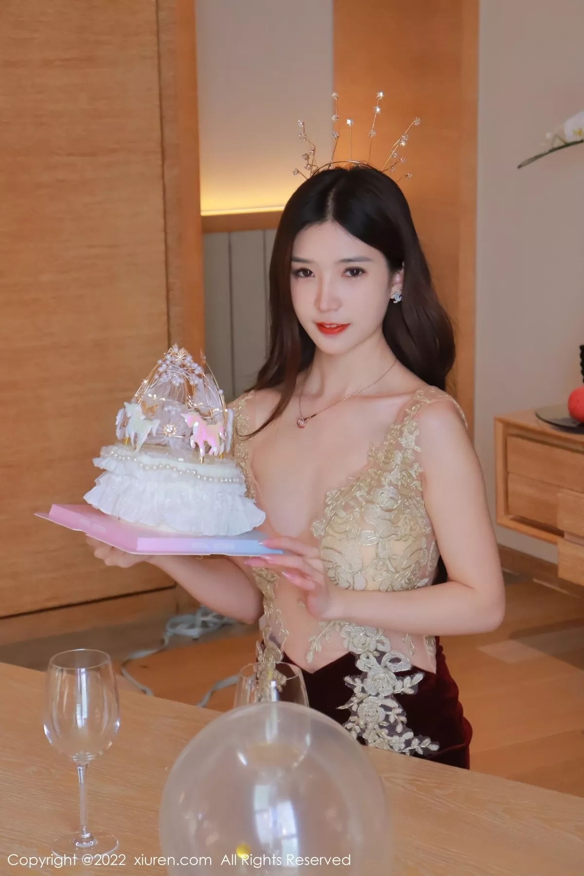 [XiuRen秀人网] 2022.08.12 No.5427 Hebe韩心雨 丁字裤 [52P] NO.7