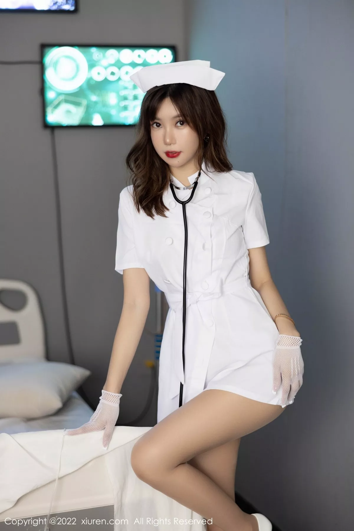 [XiuRen秀人网] 2022.07.22 No.5321 绮里嘉ula 护士角色 [80P] NO.9