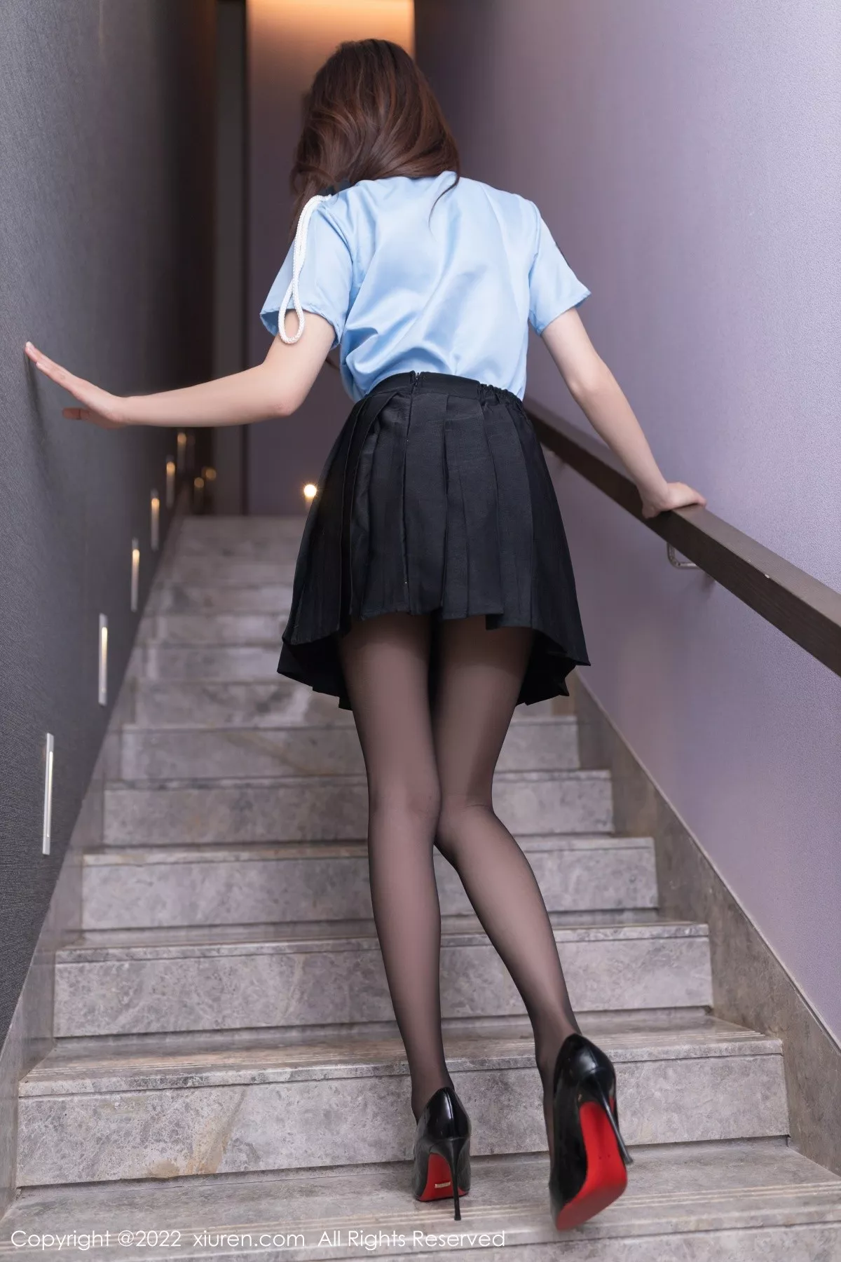 [XiuRen秀人网] 2022.08.18 No.5461 陆萱萱 制服美腿 [84P] NO.6