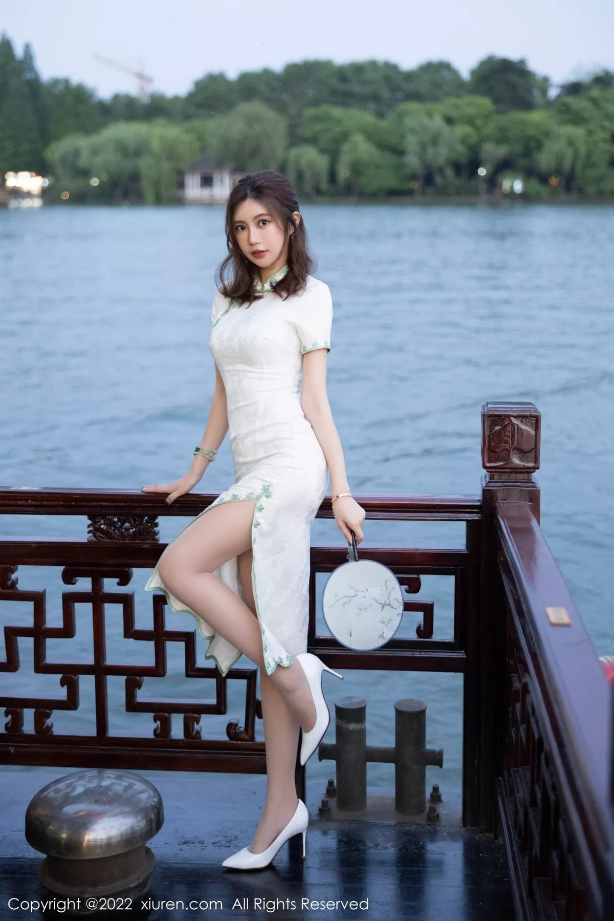 [XiuRen秀人网] 2022.08.19 No.5468 绮里嘉ula 性感旗袍 [92P] NO.10