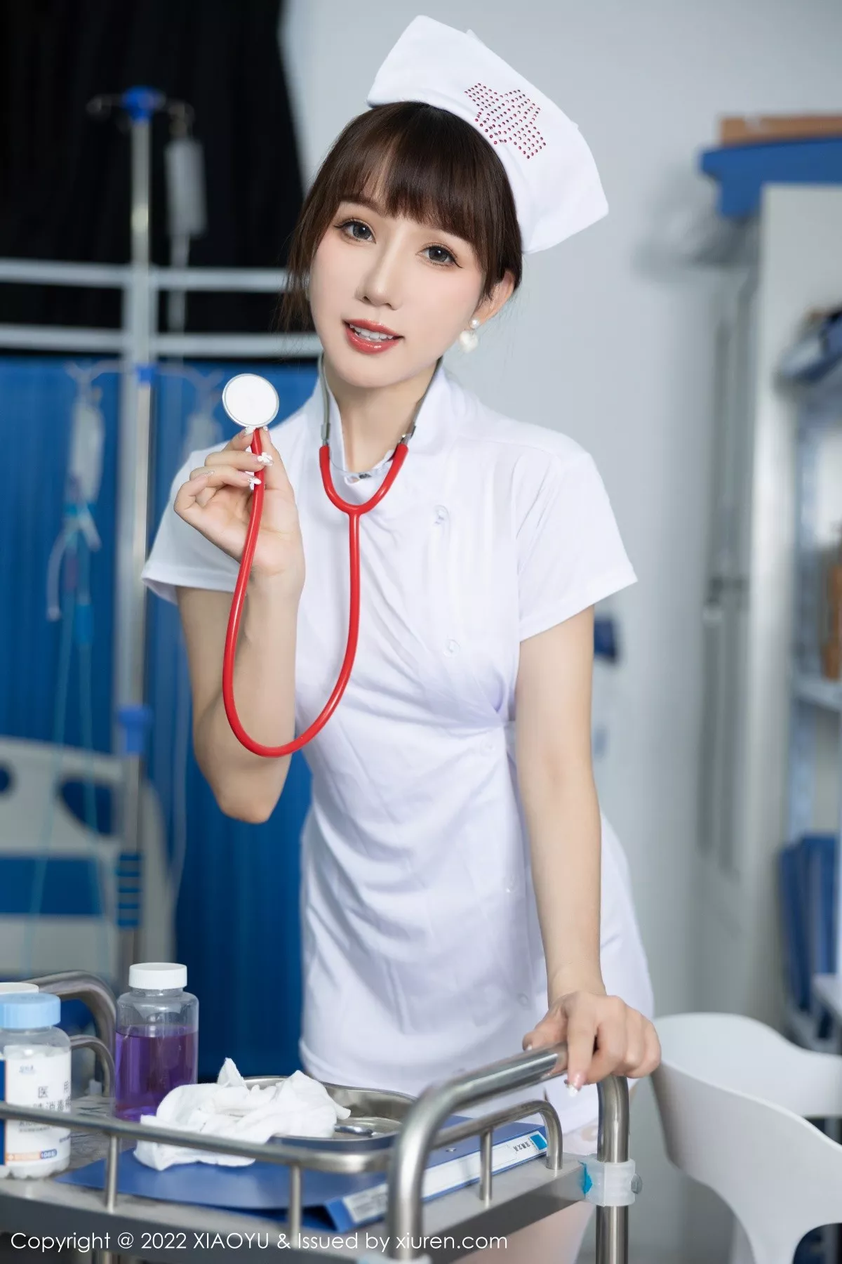 [XIAOYU语画界] 2022.08.30 VOL.853 波巧酱 护士制服 [82P] NO.2